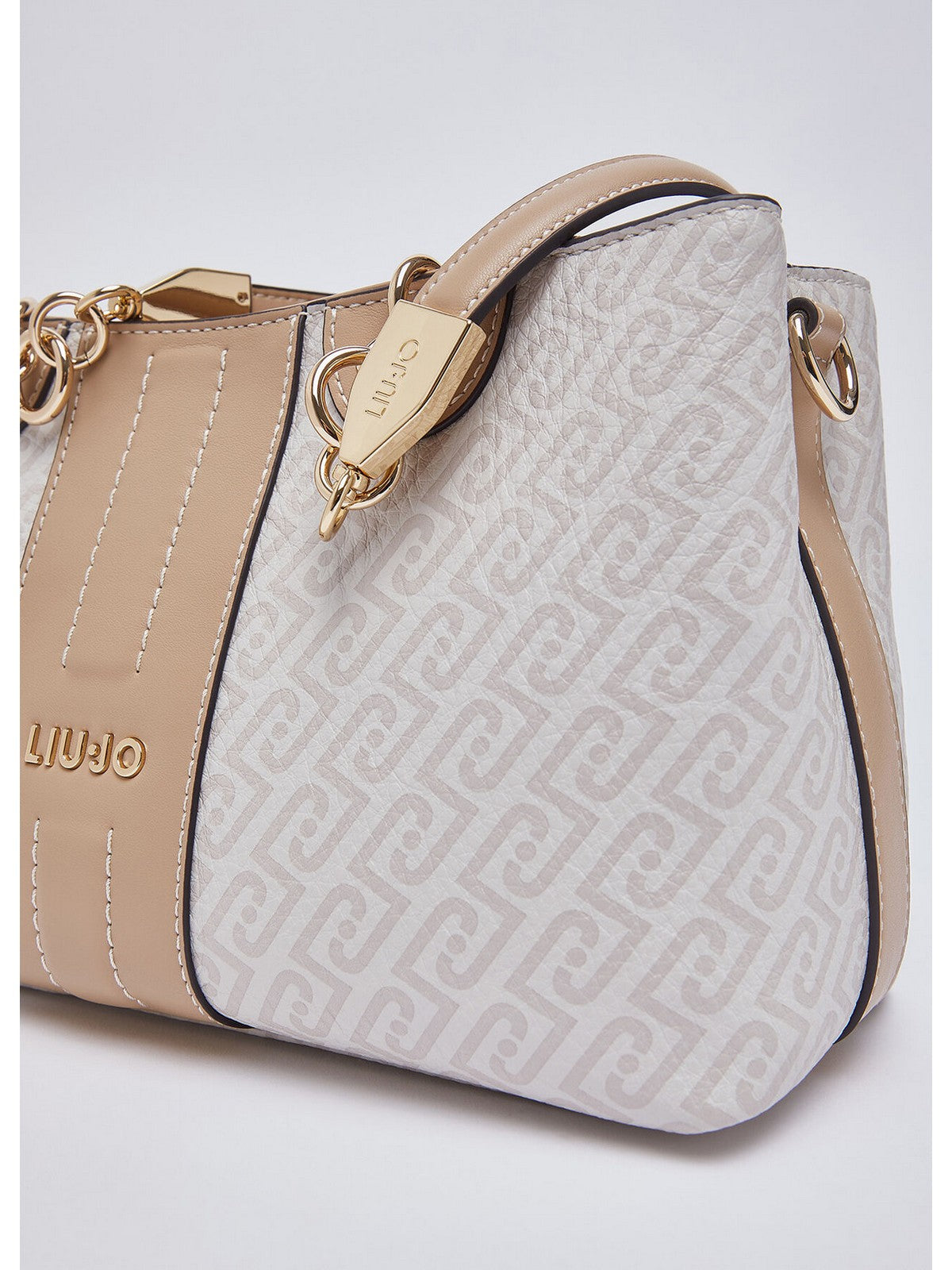 LIU JO ACCESSORIES Borsa Donna  AA6103E1118 C3920 Naturale/dk.cipria
