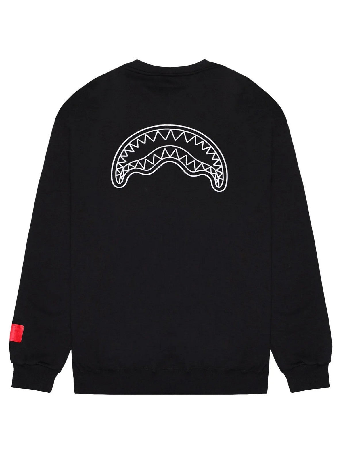 SPRAYGROUND Felpa Uomo BASIC BLK CREWNEK SP827G BLACK