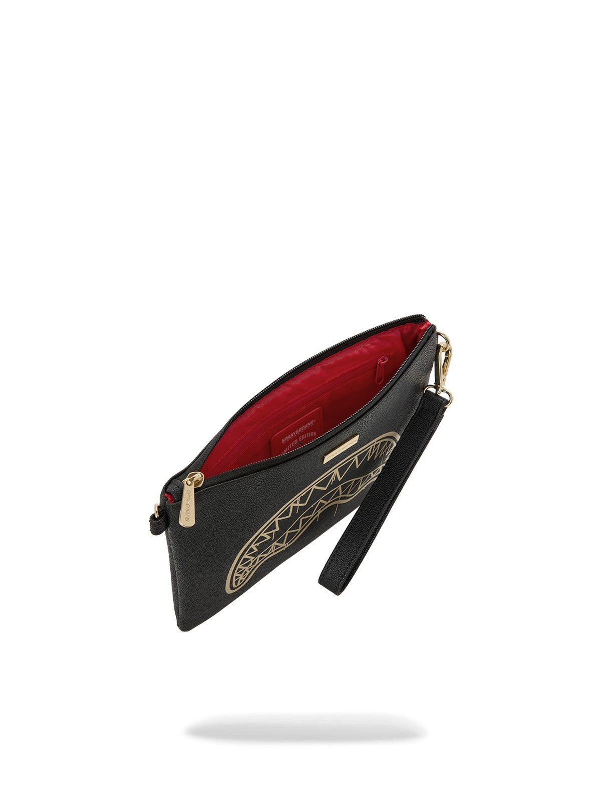 SPRAYGROUND Pochette Unisex adulto THAT GOLD DRAP CROSSBODY POUCHETTE 910B8977NSZ Nero