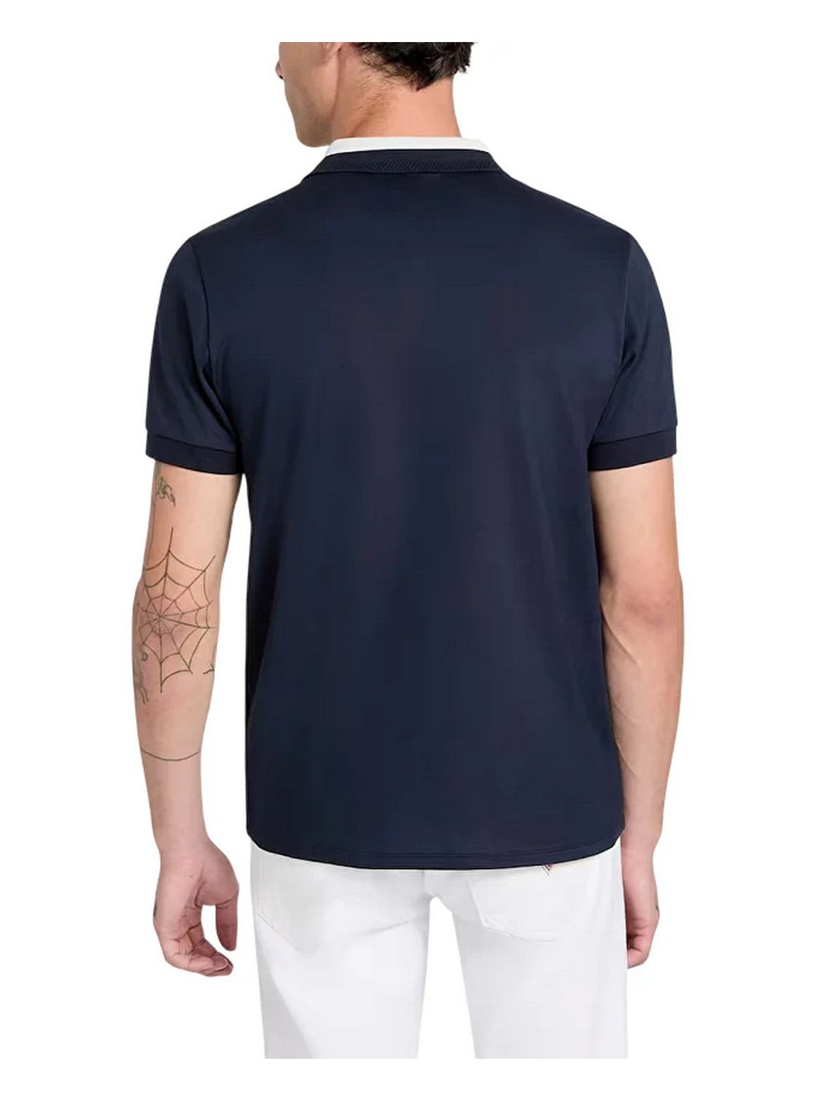 GUESS Polo Uomo SS PAUL GUESS COLLAR POLO M6RP47 KARS2 G7V2 SMART BLUE