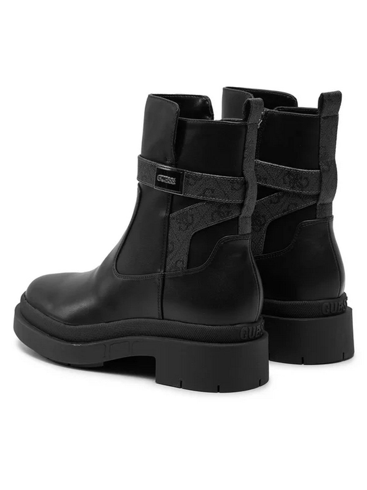 Botas de adivinanzas y botas Mujer Over2 Fltove ELE10 Negro Negro