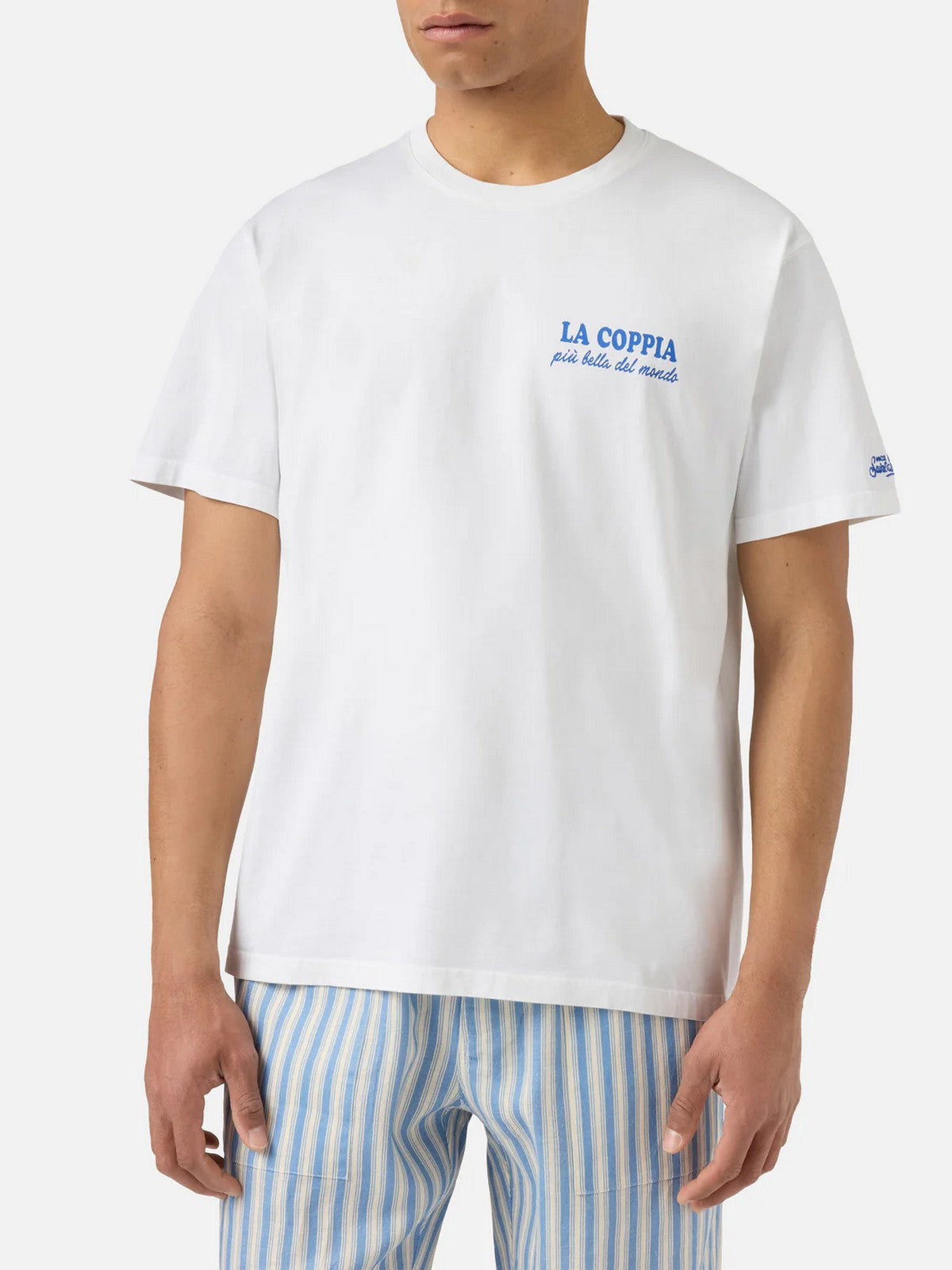 MC2 SAINT BARTH T-shirt Uomo  PORTLAND 04568L COPPIA SCHWEPPES 01N gioboutiqueweb