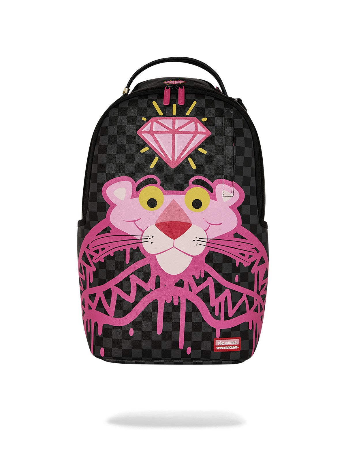 SPRAYGROUND Zaino Unisex adulto PINK PANTHER  DRIPPY DIAMONDS DLXSV BACKPACK 910B8790NSZ Nero