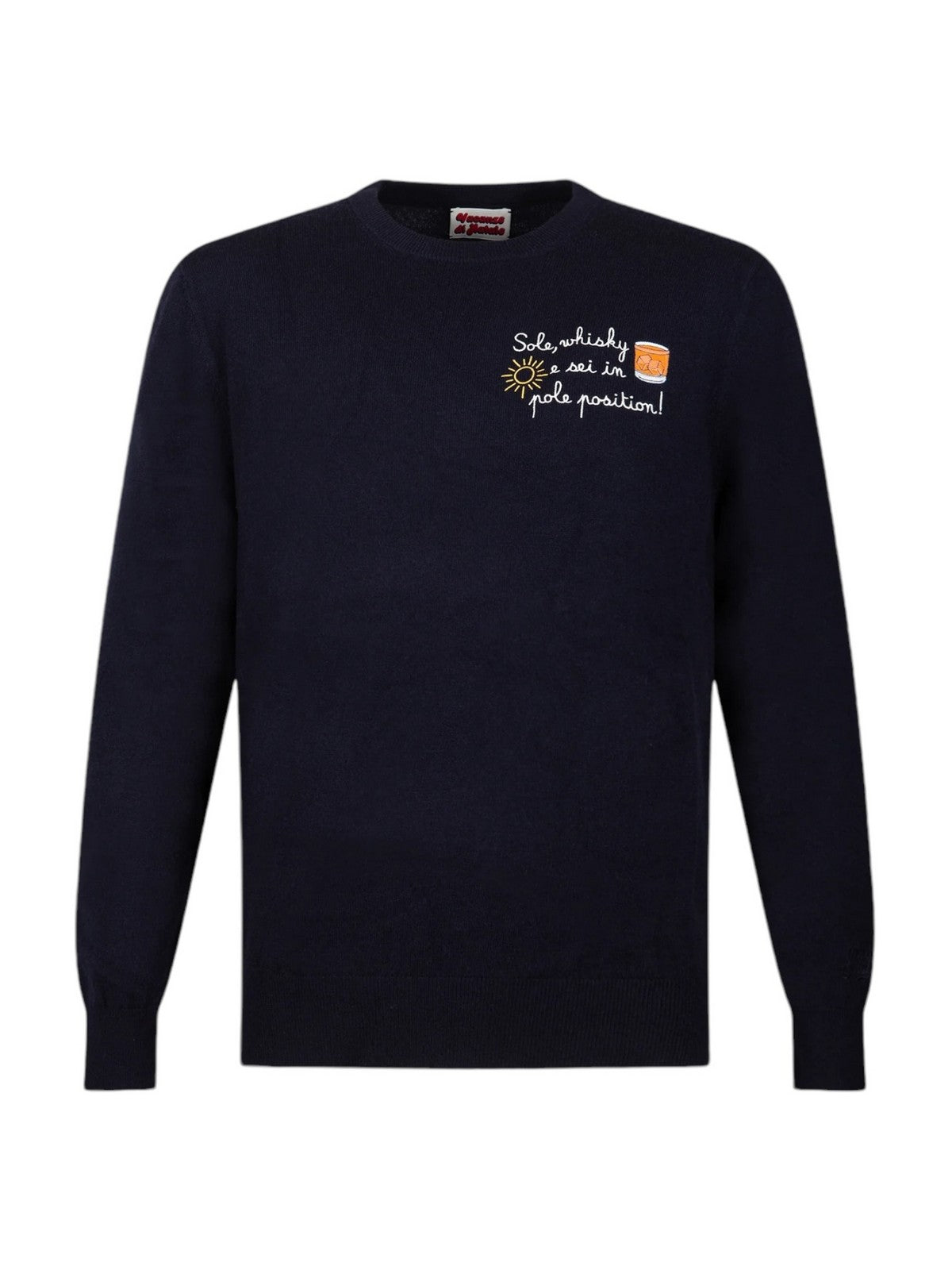 MC2 SAINT BARTH Maglione Uomo HERON LIGHT HERON LIGHT 03339G Blu gioboutiqueweb