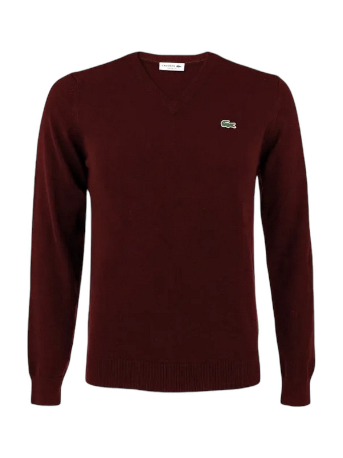 LACOSTE Maglia Uomo  AH4622 BZD Rosso gioboutiqueweb