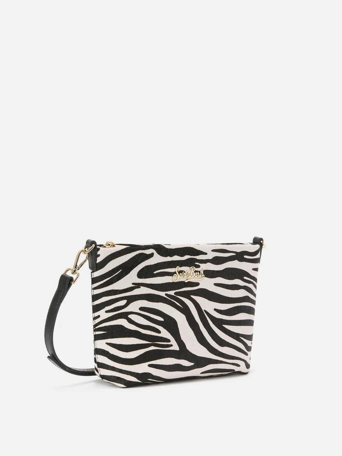 MC2 SAINT BARTH Pochette Donna  ALINE BAG 00711I ZEBRA BRUSHED LEATHER 10