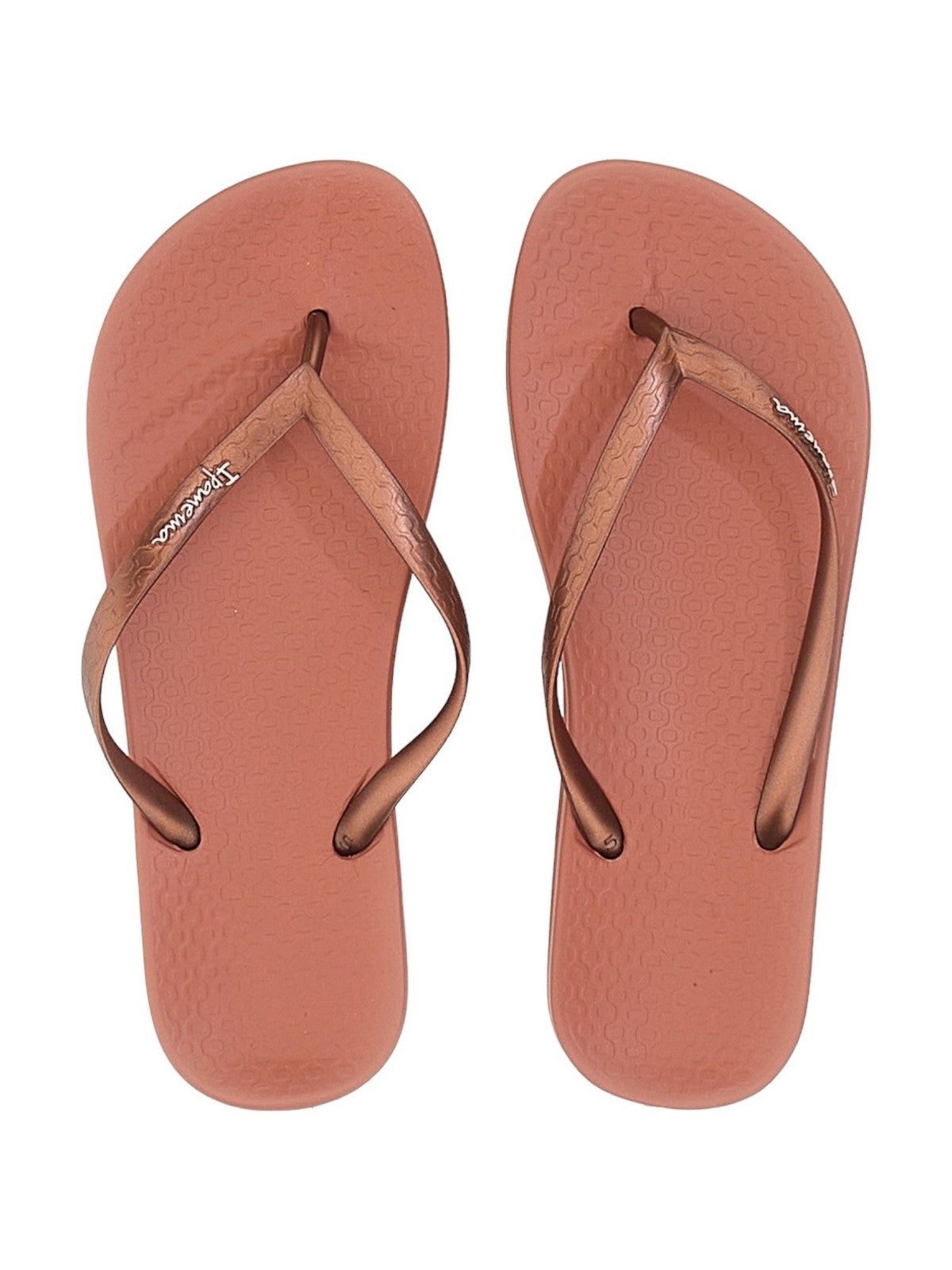 Ipanema Flip Flops kobieta Anatomiczna ipanema tan fem ip.81030 AR757 Brown