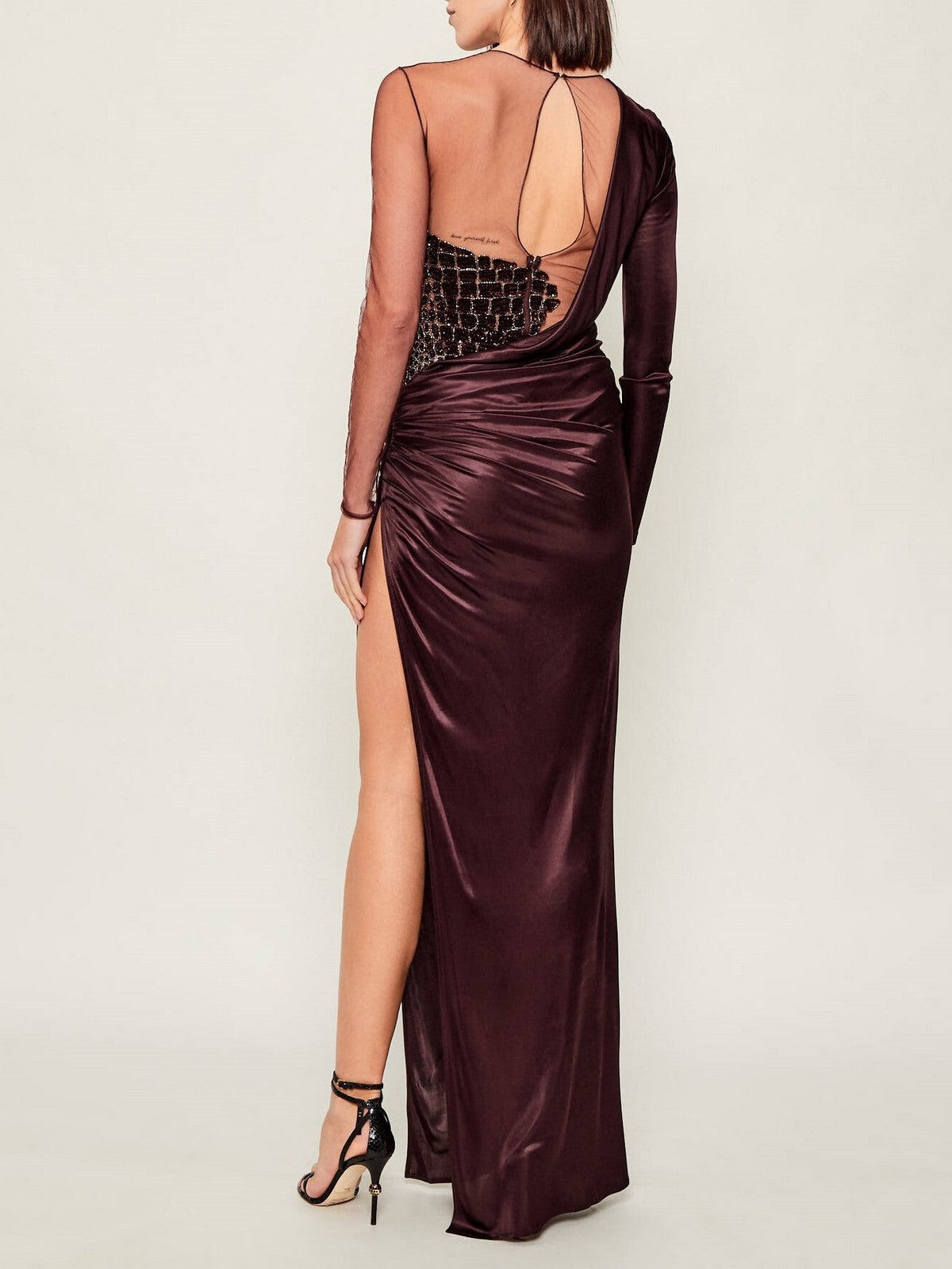 ELISABETTA FRANCHI Abito Donna  ABR2257E2 EA4 MERLOT