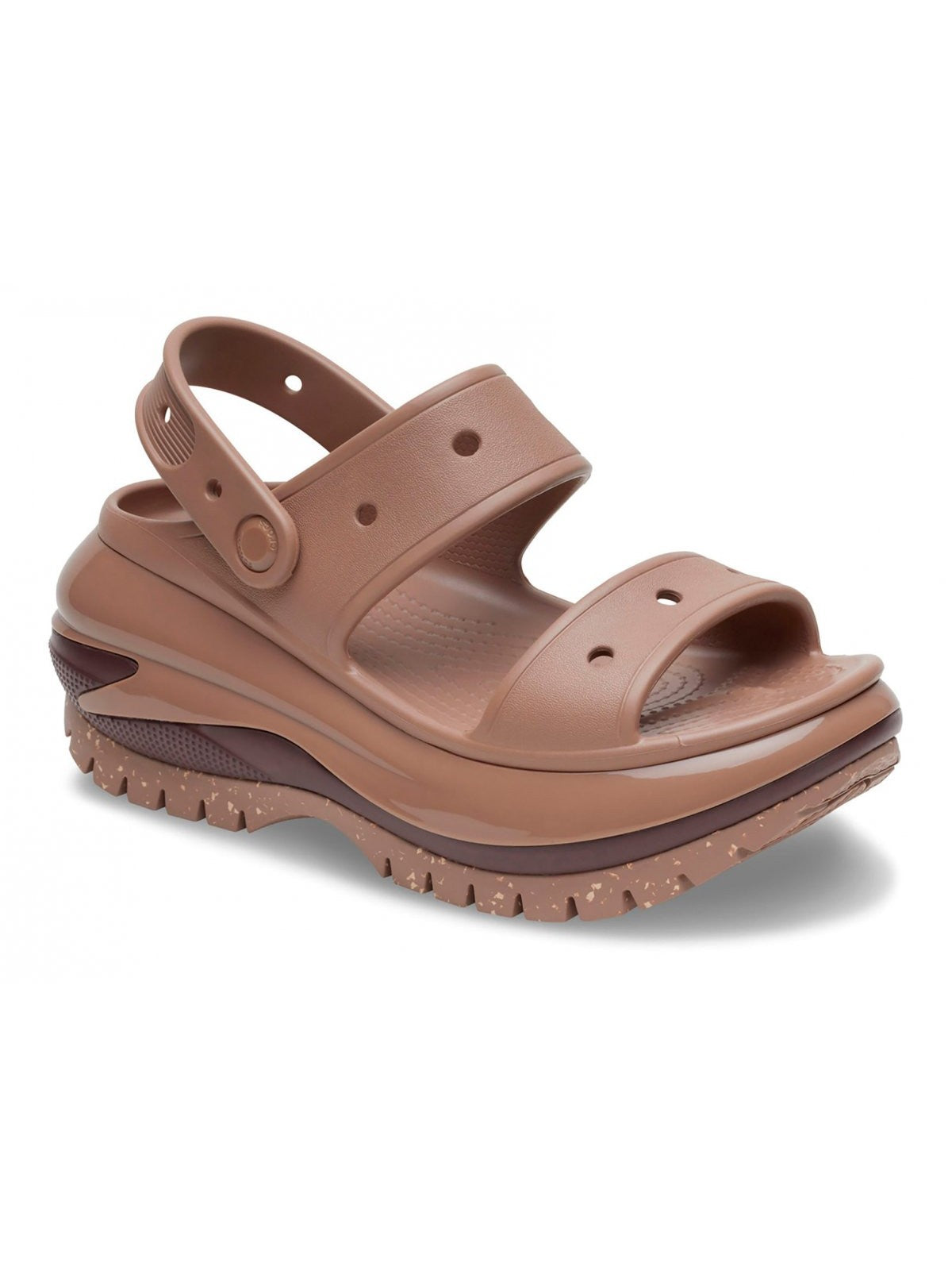 CROCS Sandale pour femme Classic Mega Crush Sandal W 207989 2Q9 Marron