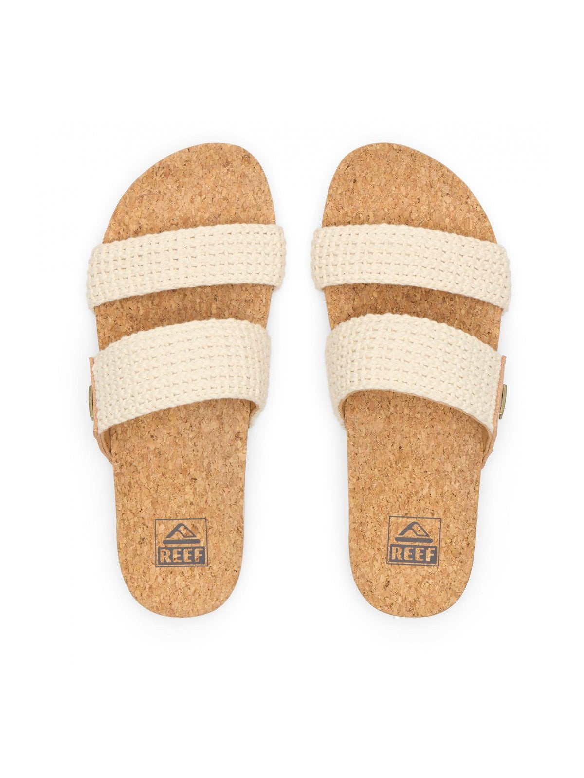 REEF Ciabatta Donna Cushion Vista RF.CUSHVISTAW CJ7138 NATURAL CROCHET TEXTILE gioboutiqueweb