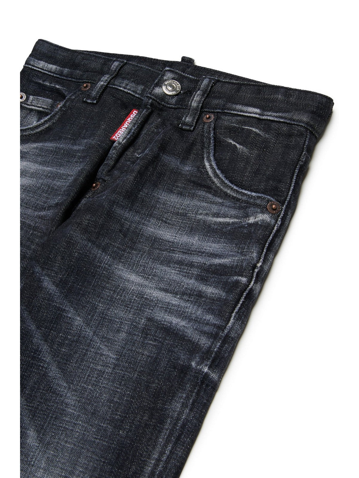 DSQUARED2 Jeans Bambini e ragazzi  DQ0236 D0AEQ DQ02 DENIM BLACK