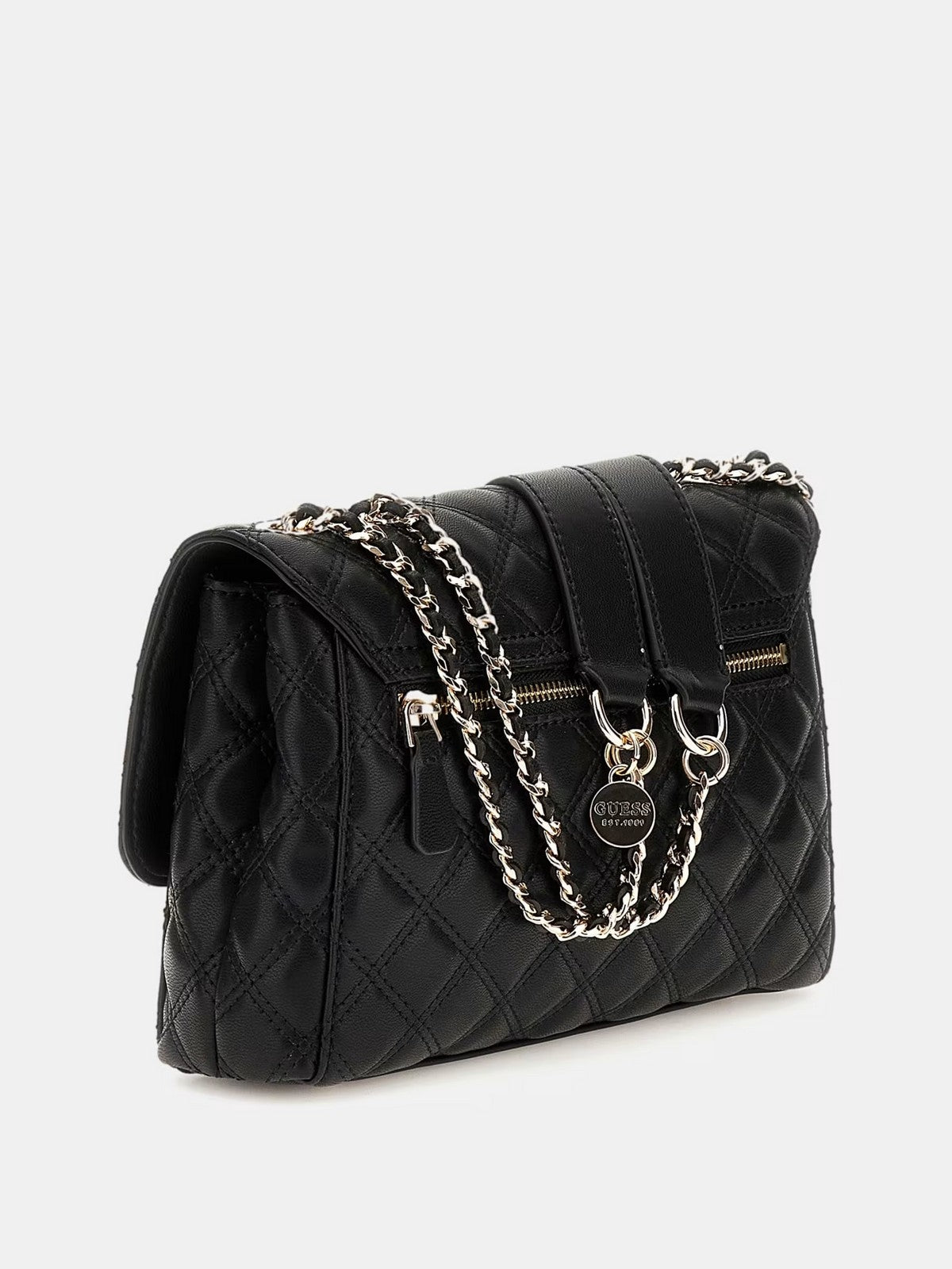 Devinez le sac féminin Scock Micro Mini HWQG87 48200 Bla noir