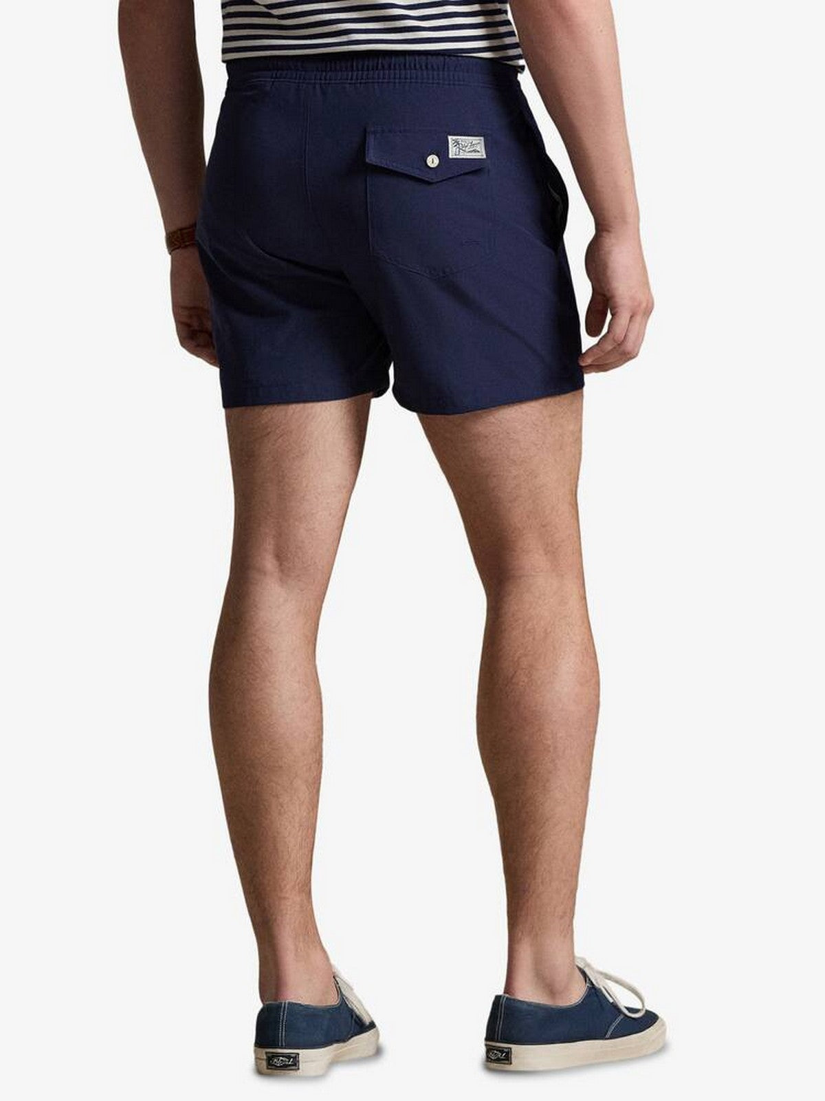 POLO RALPH LAUREN Costume da bagno Uomo WOVEN-TRUNK-SWIM BOTTOM 710B16721 004 NEWPORT NAVY