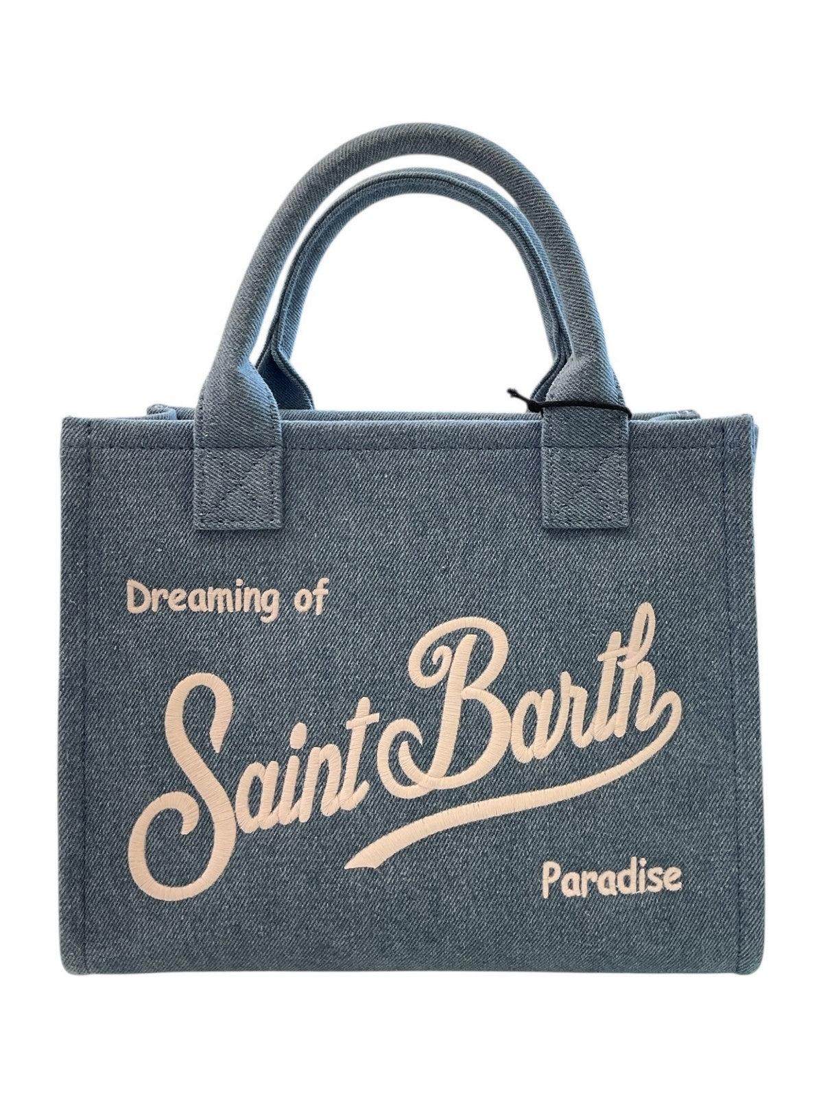 MC2 SAINT BARTH Borsa Donna  VANITY BAG MIDI 00436L DENIM EMB