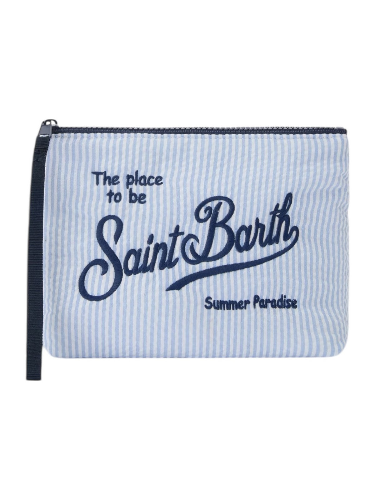 MC2 SAINT BARTH Pochette Donna  ALINE SEERSUCKER 00361L STRIPES 31 EMB