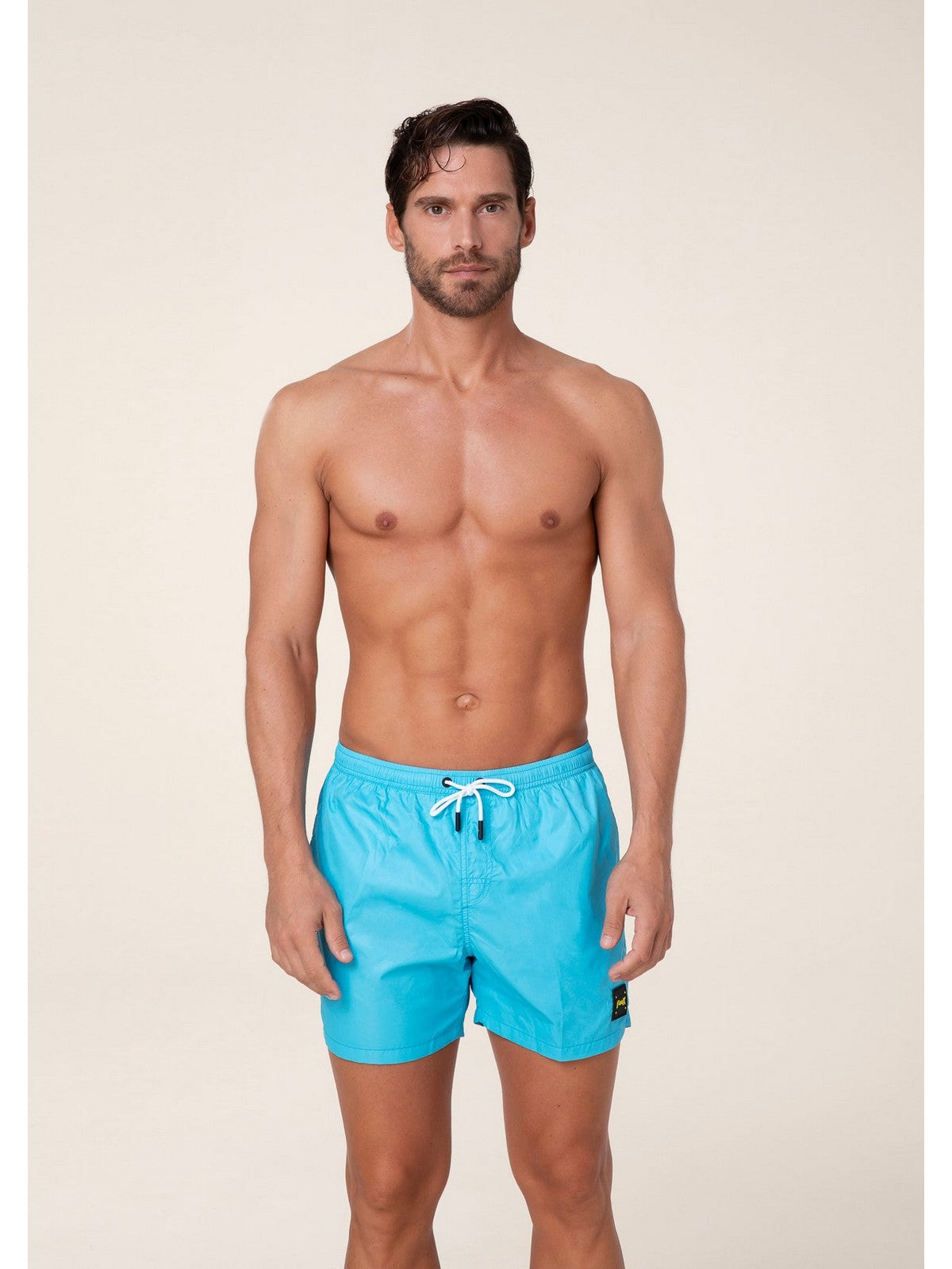 Maillot de bain F**K pour hommes FK24-2002LG Turquoise