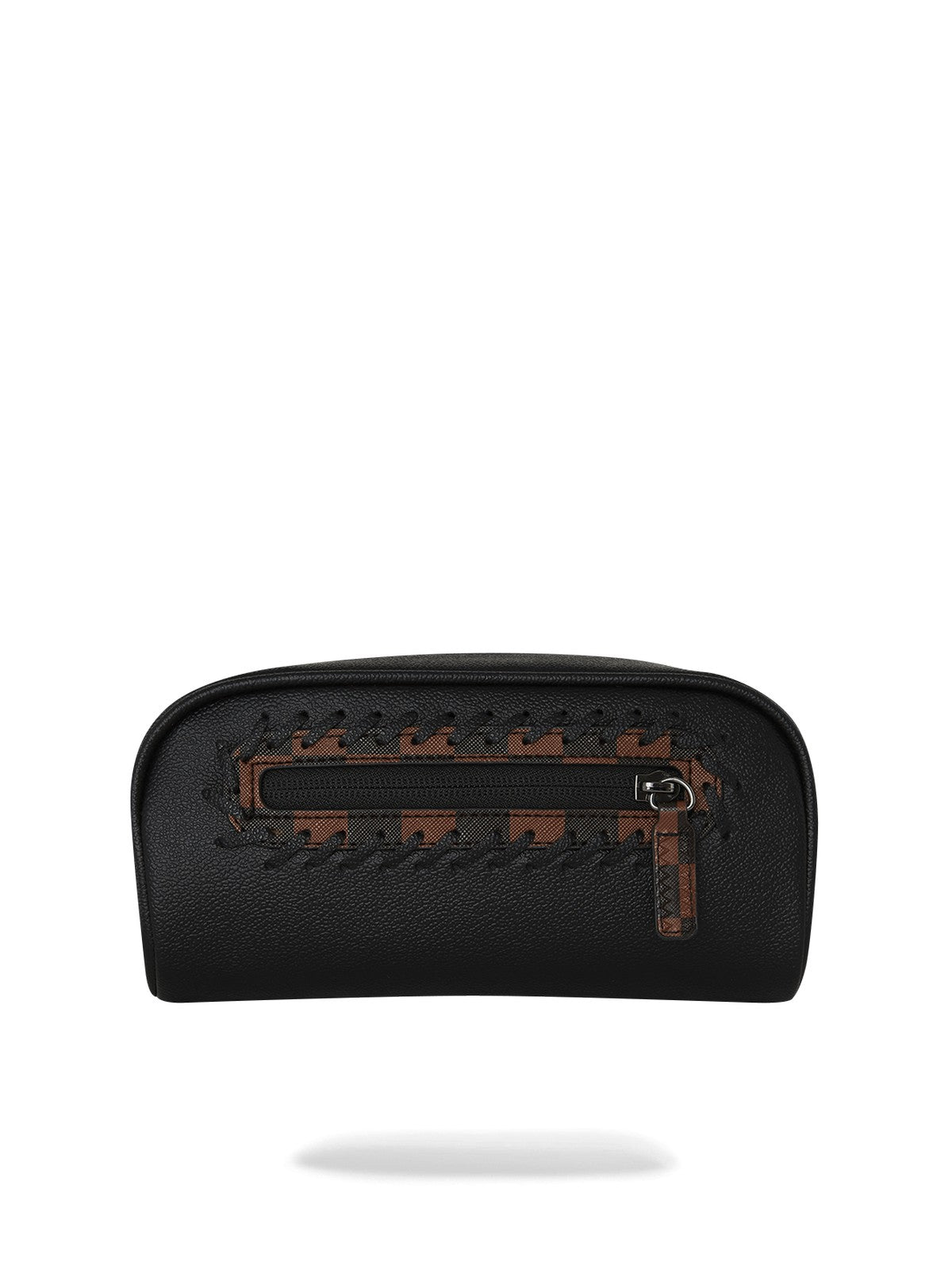 SPRAYGROUND Pochette Unisex adulto DOSE OF CHECK DEUX POUCH 910B8023NSZ Nero gioboutiqueweb