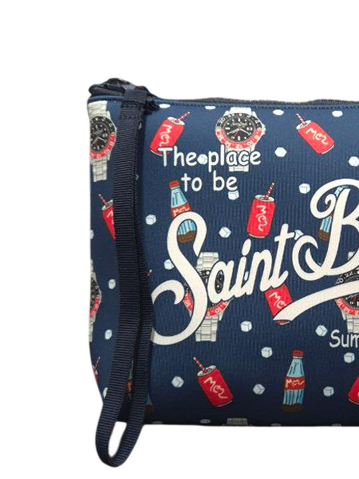 MC2 SAINT BARTH Pochette Unisex adulto  ALINE 07717L BLU