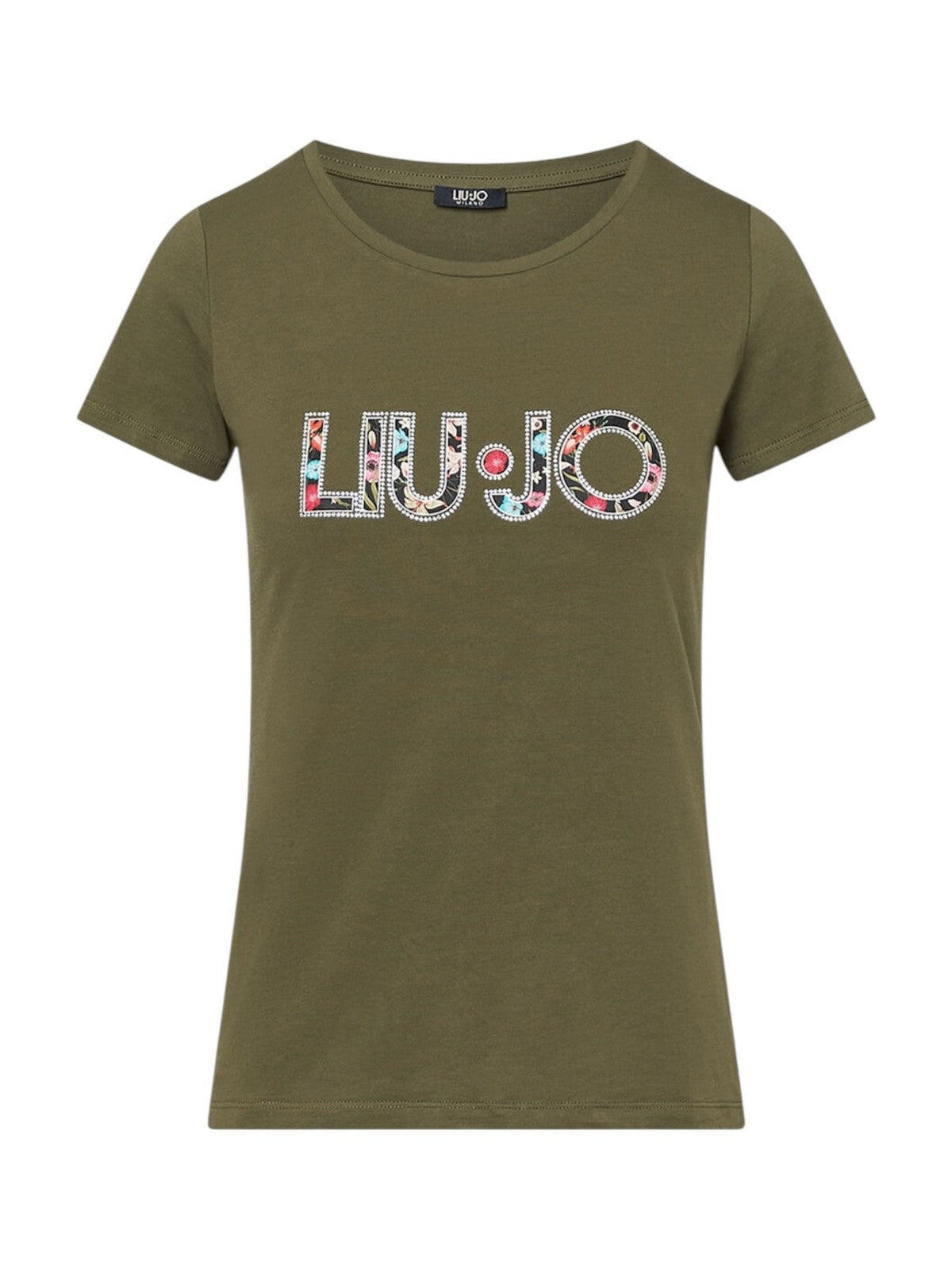 LIU JO BEACHWEAR T-shirt Donna  VA6169JS003 P9761 Sea turtle/flower