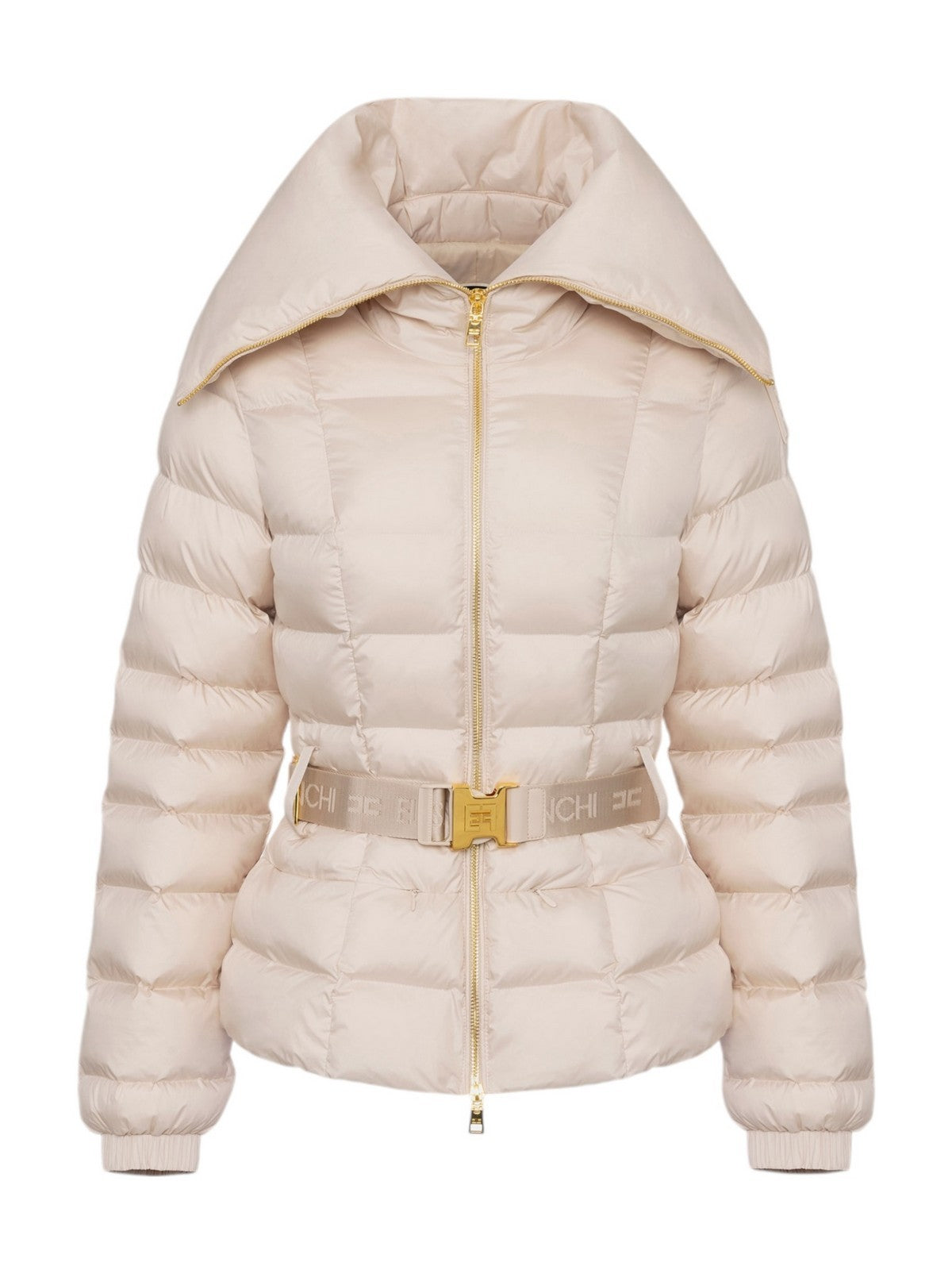 ELISABETTA FRANCHI Women's down jacket PI76D46E2 CI4 White