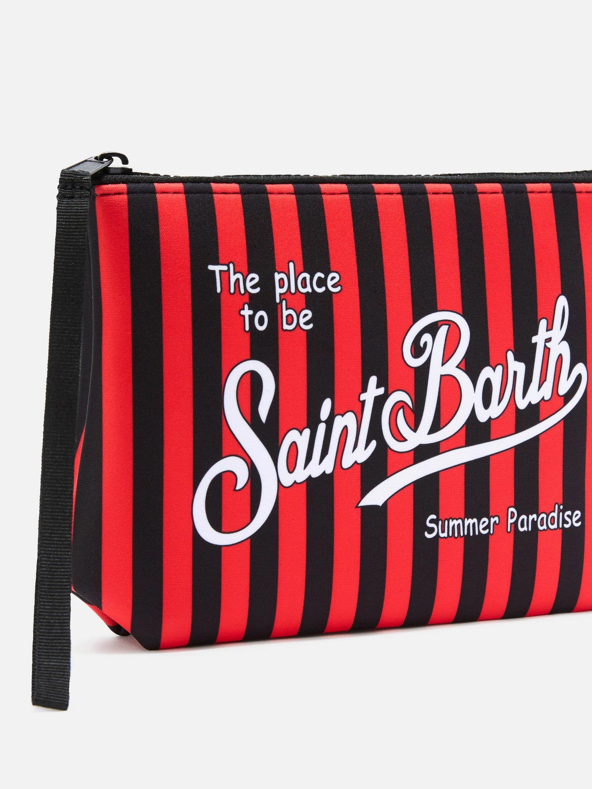 MC2 SAINT BARTH Pochette Unisex adulto  ALINE 07444L MILAN STRIPES ROSSONERI 41