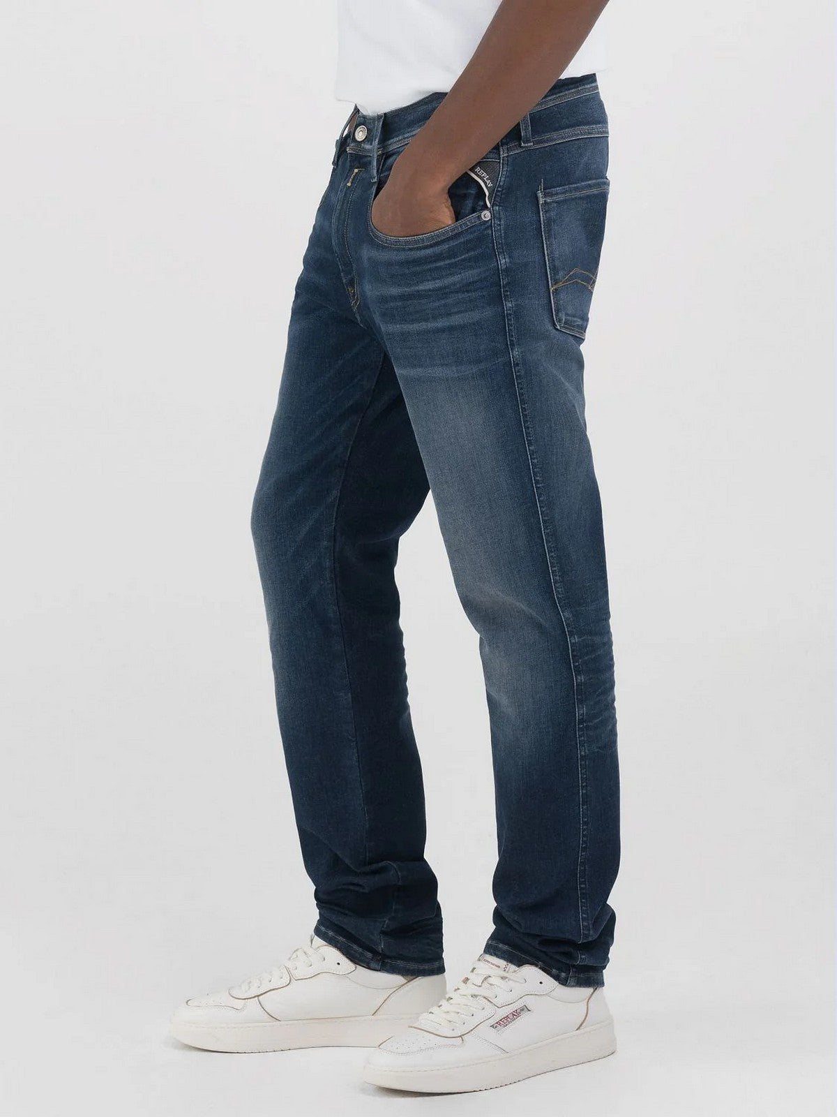 REPLAY Pantalone Uomo  M914E000661604 007 DARK BLUE