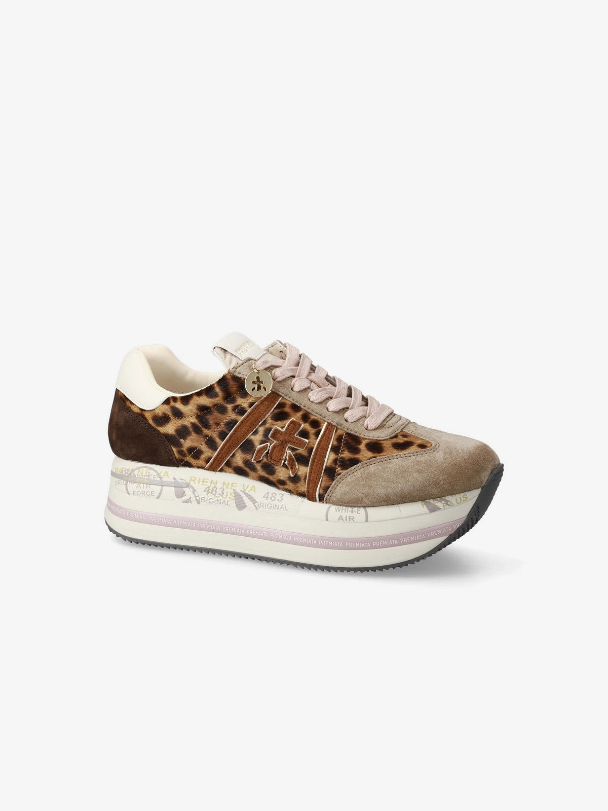 PREMIATA Sneaker Donna  BETH VAR 7741 ANIMALIER LEO