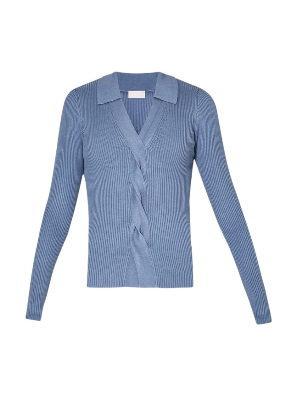 LIU Jo White Women's Shirt WF4016MS49I 74021 Bleu