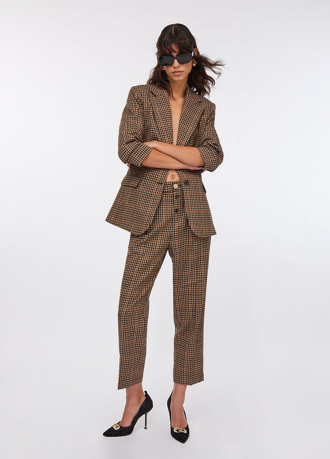 LIU JO WHITE Giacca Donna  MF5158T4335 P9002 Micro c.cioc/beige/b