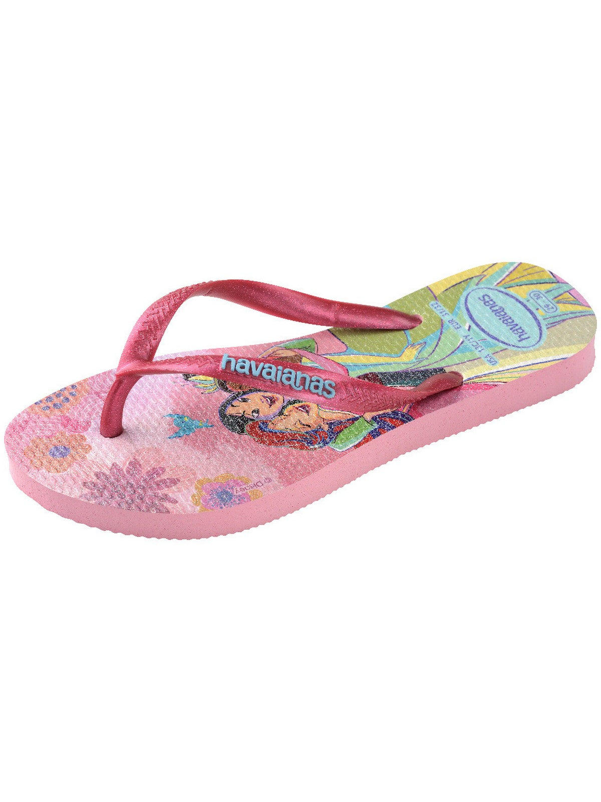 HAVAIANAS Infradito Bambine e ragazze Hav. Kids slim princess 4123328.9321 Rosa