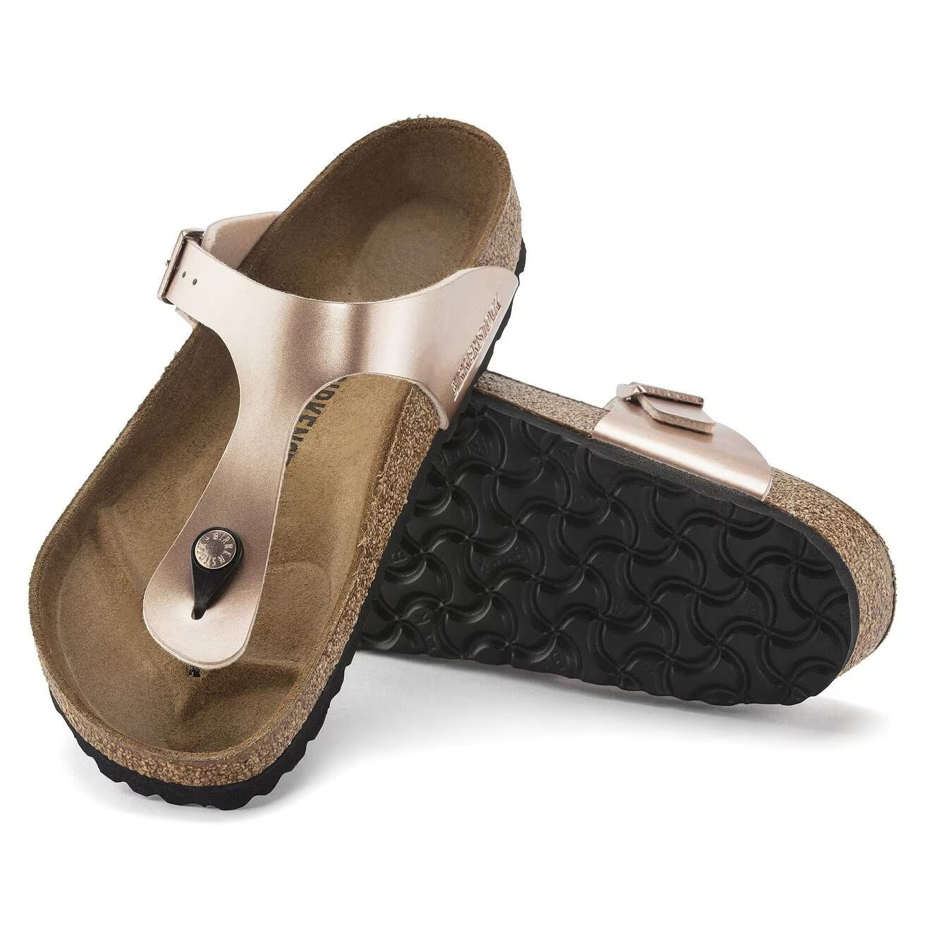 BIRKENSTOCK Sandalo Donna Gizeh copper, Birko Flor 1023943 COPPER