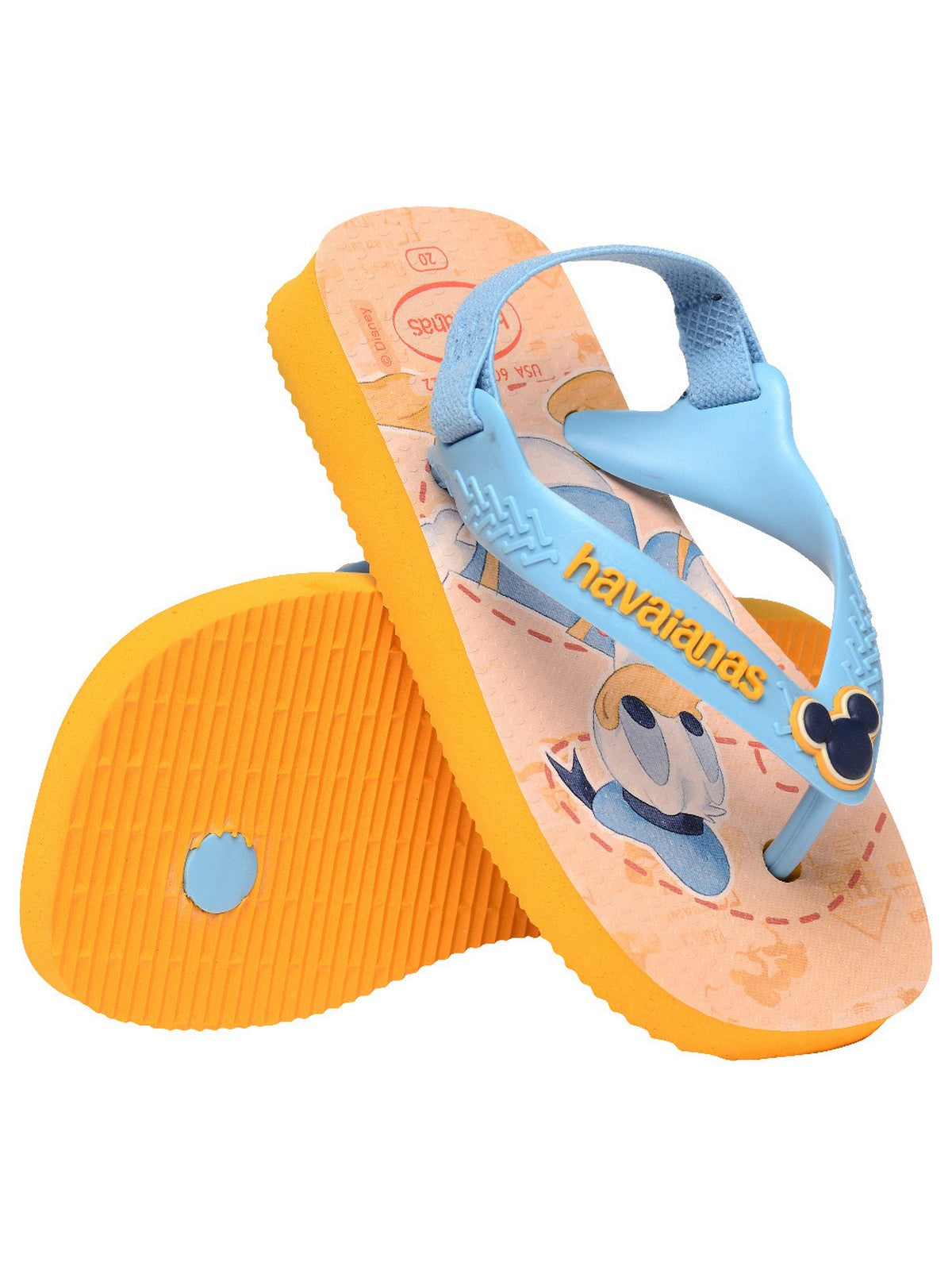 HAVAIANAS Infradito Bambini e ragazzi Hav. Baby disney classic II 4137007.1740 Giallo gioboutiqueweb