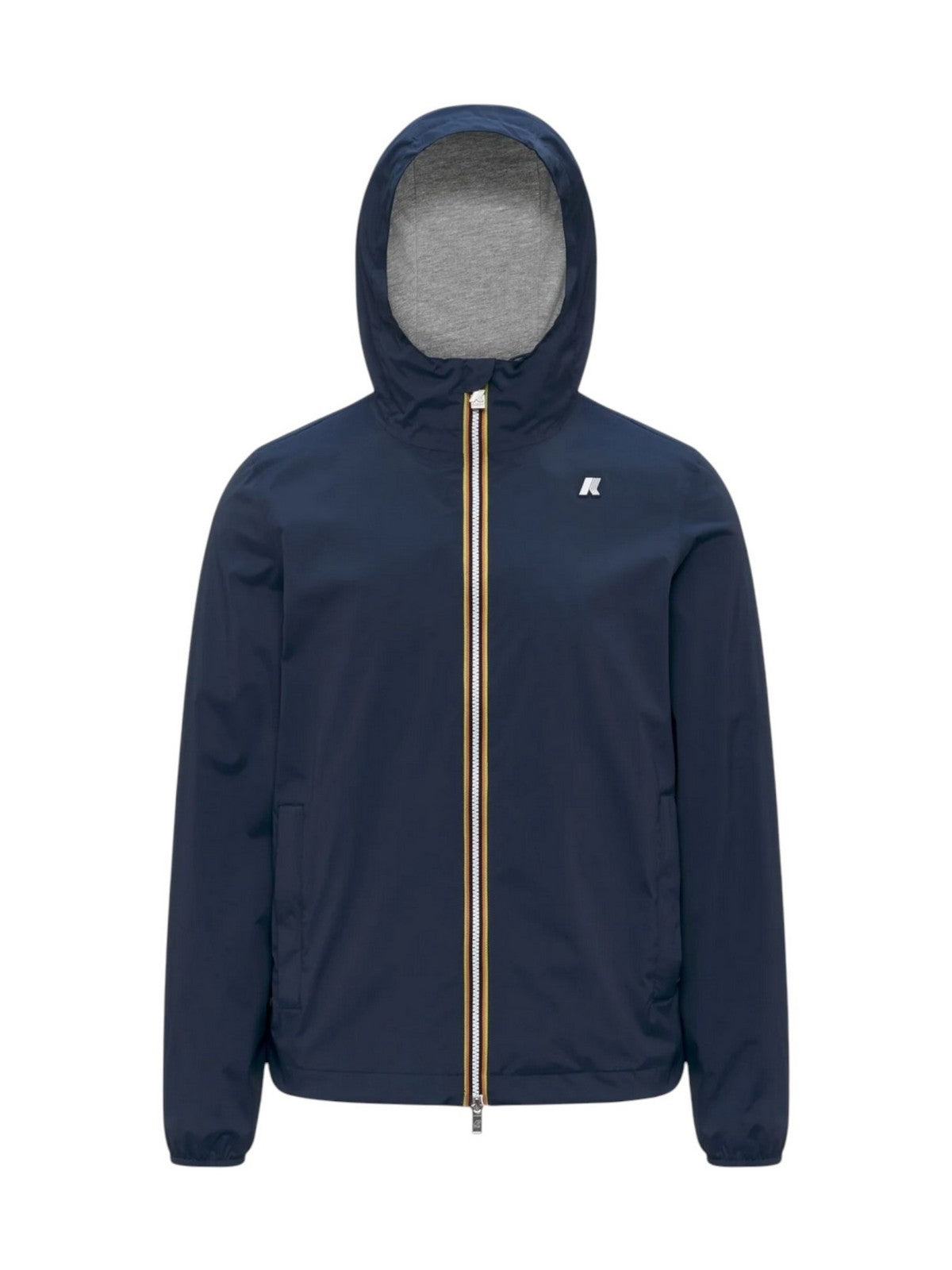 K-WAY Giubbino Uomo Jack  Stretch Nylon Jersey K3123UW B67 Blue Insignia