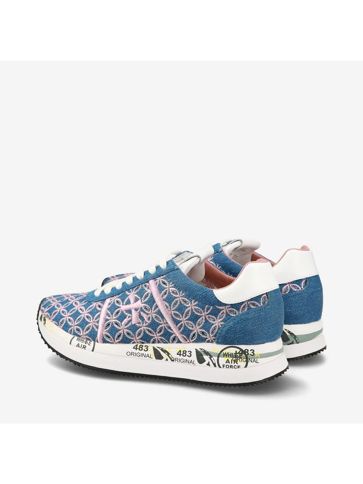 Baskets PREMIATA CONNY VAR 6708 bleues pour femmes