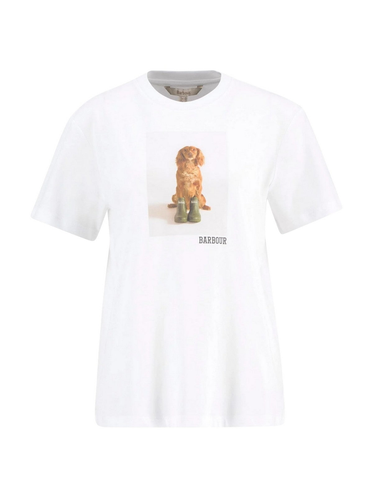 BARBOUR T-shirt Donna BEDALE T-SHIRT LTS0715 WH11 WHITE