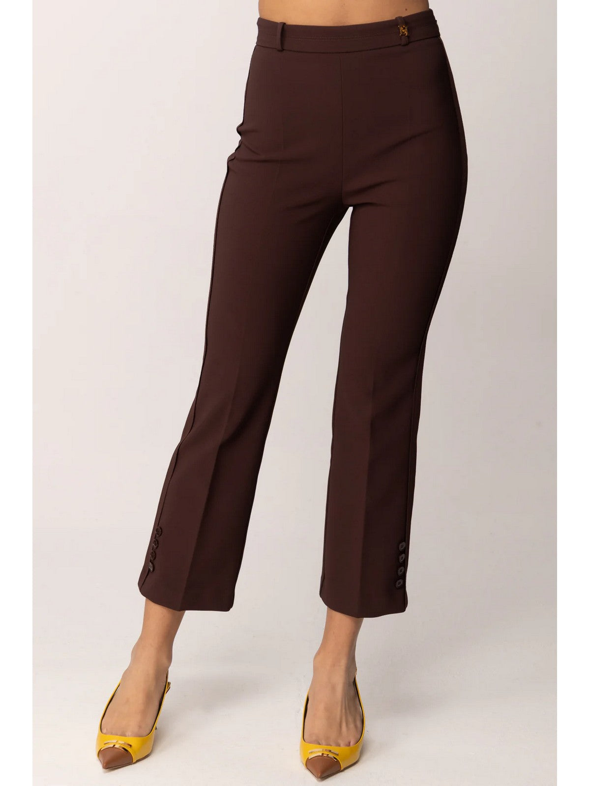ELISABETTA FRANCHI Pantalone Donna  PA16861E2 644 CACAO