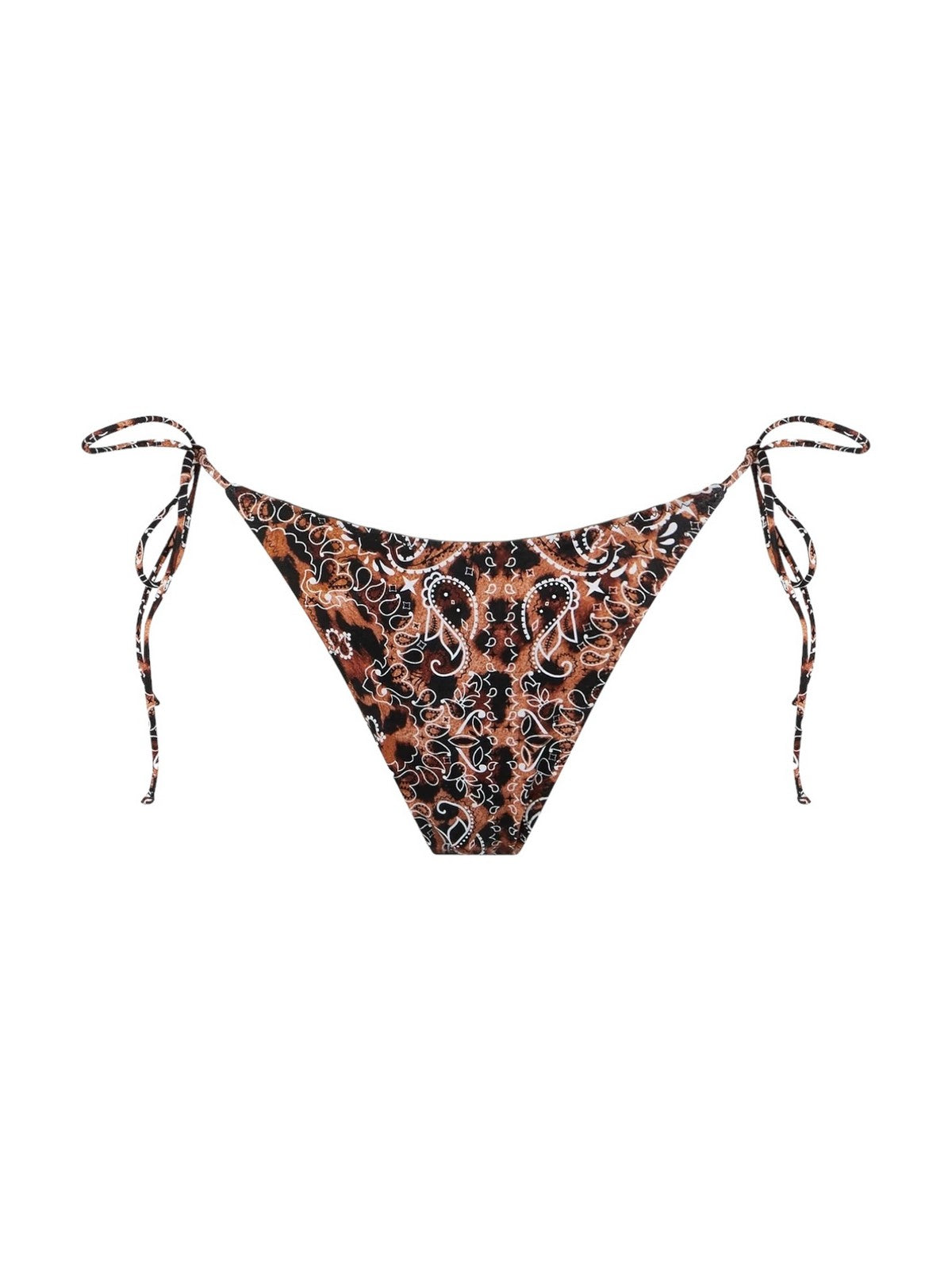 MC2 SAINT BARTH BARZEM KODUM KOBIETA MARIELLE STRING 05354F MARRONE