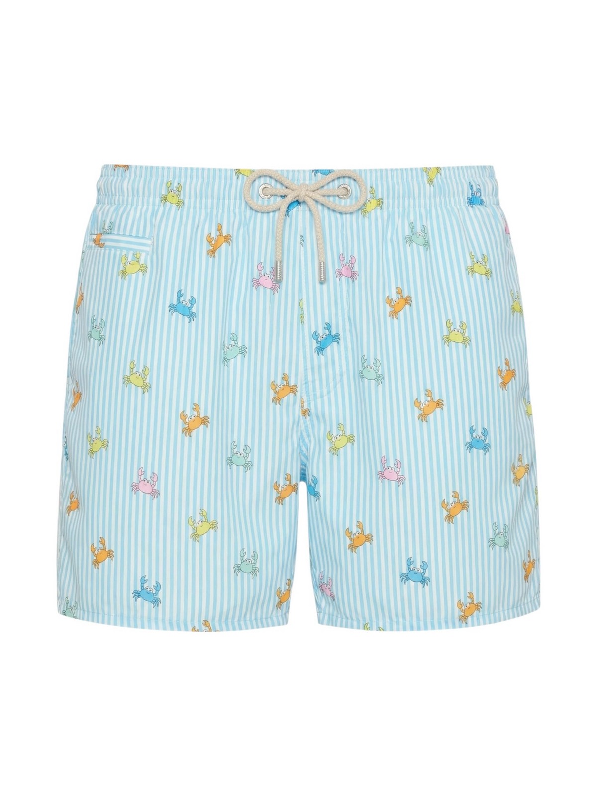 MC2 SAINT BARTH Costume da bagno Uomo  LIGHTING MICRO STRETCH 01081L PINCHY MULTI STRIPES 30