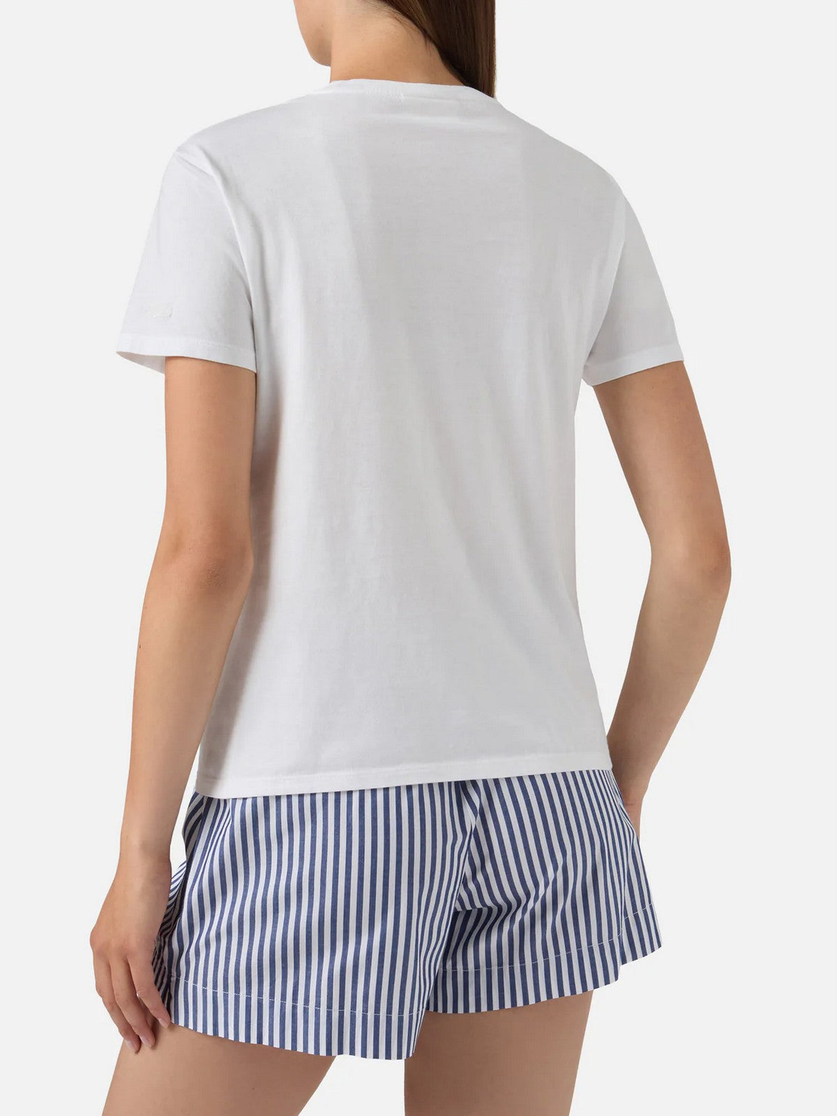 MC2 SAINT BARTH T-shirt Donna  EMILIE 09757L ESTATE ITALIANA 01N EMB