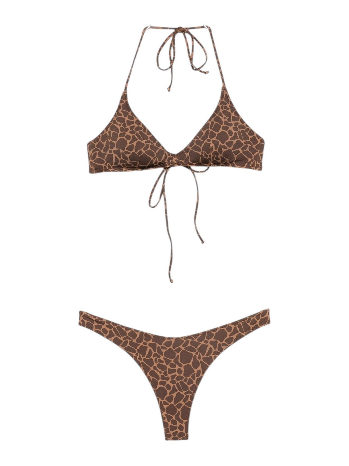 MC2 SAINT BARTH Costume da bagno Donna  HESNI 00900L GIRAFFE SKIN 18