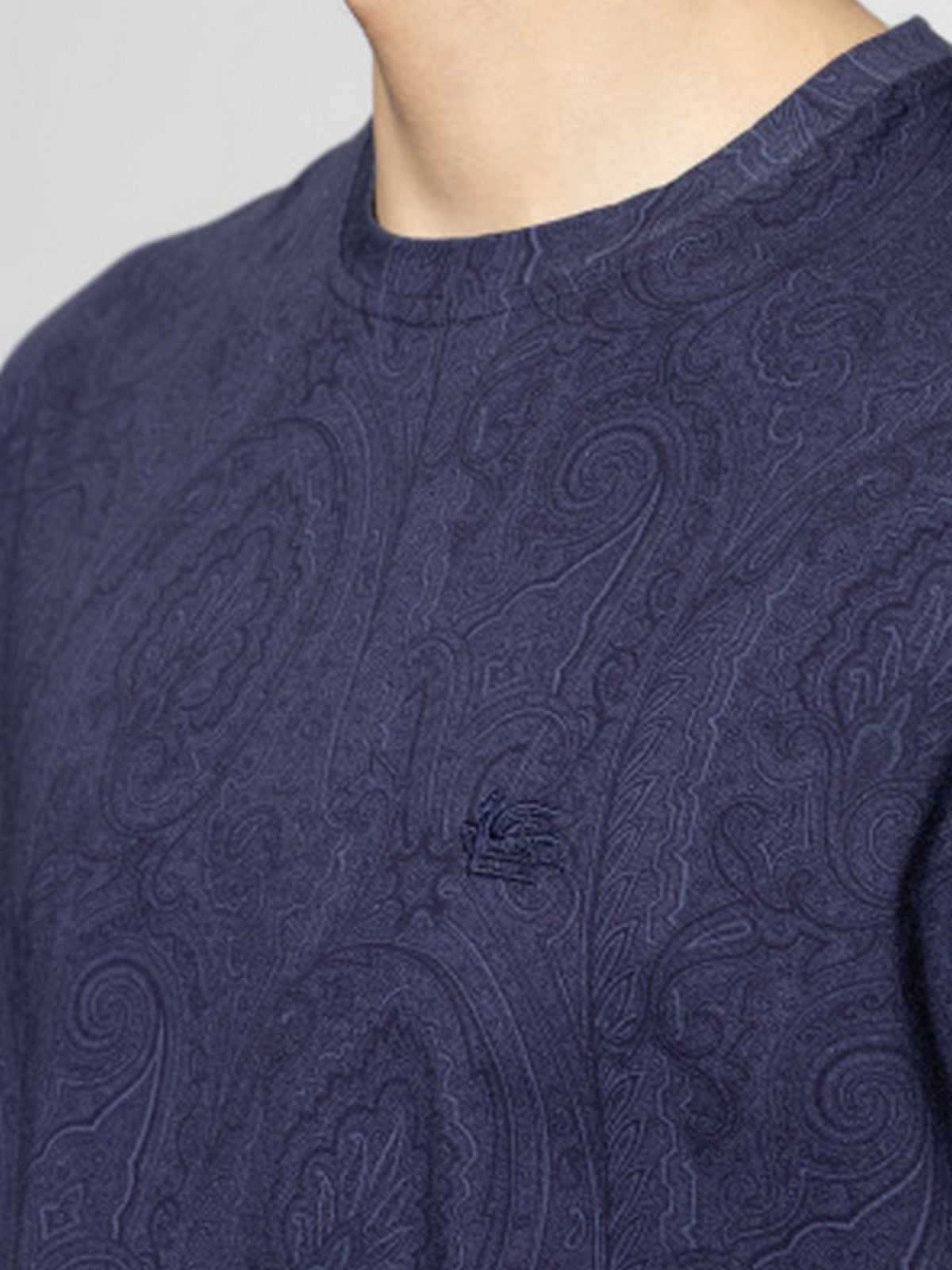 ETRO T-shirt Uomo T-SHIRT ROMA MRMA0002 AKG31 B0065 Blu