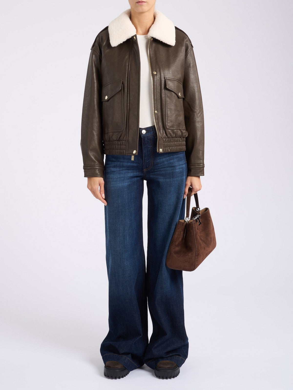 MICHAEL KORS Giubbino Donna  77A1487M52 208 CHOCOLATE