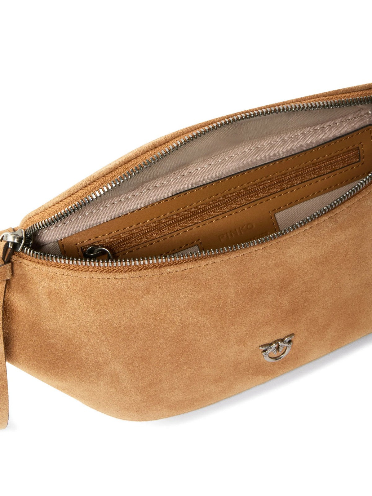 PINKO Marsupio Donna MARSUPIO TRITTICO SUEDE 106724-A0F6 L08O BEIGE-SCOIATTOLO-ANTIQUE GOLD