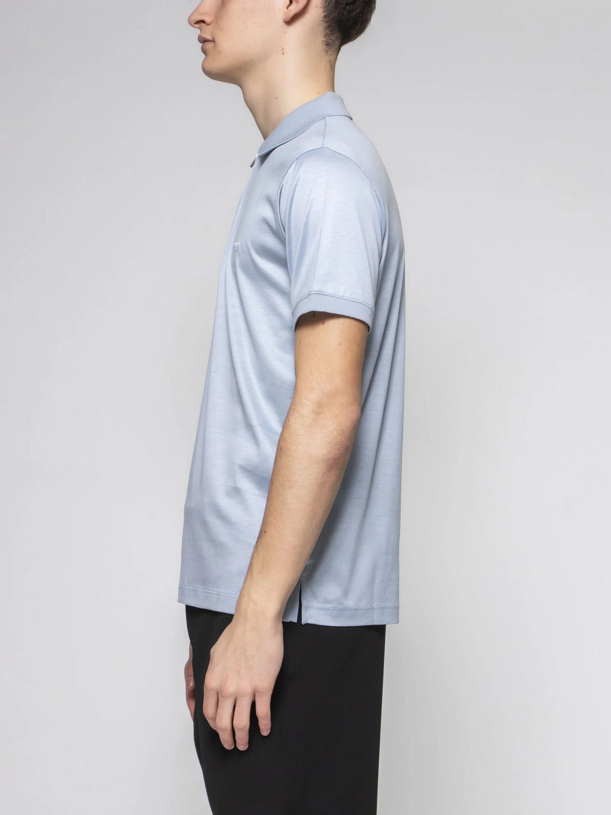 EMPORIO ARMANI Polo Uomo  EM001082 AF10017 U9378 Blu gioboutiqueweb