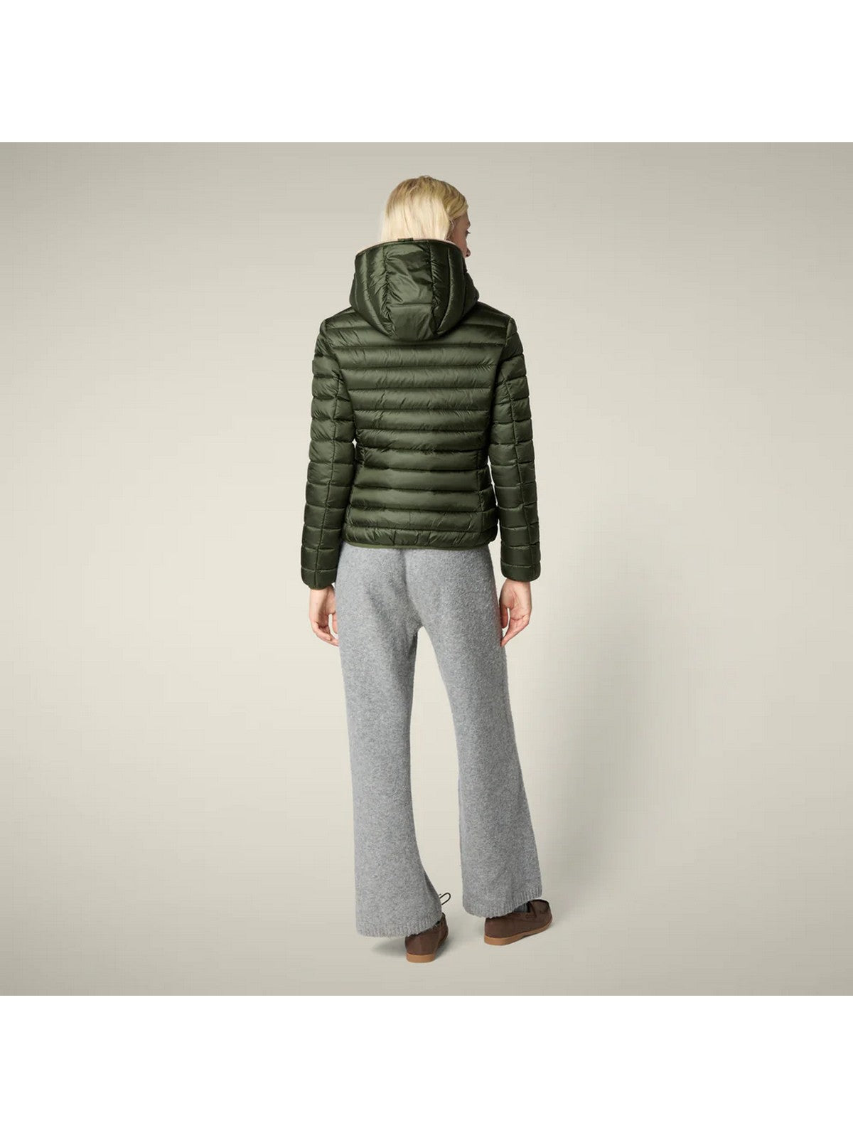 SAVE THE DUCK Piumino Donna Alexis D33620W IRIS21 50023 PINE GREEN