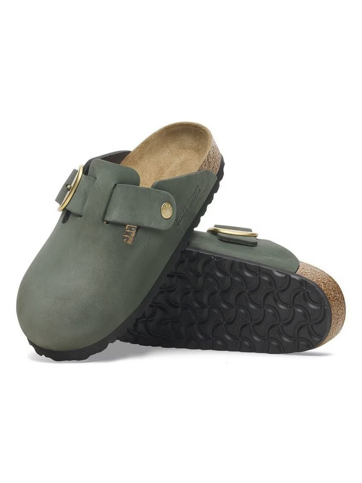 BIRKENSTOCK Ciabatta Donna Boston 1028033 Verde gioboutiqueweb