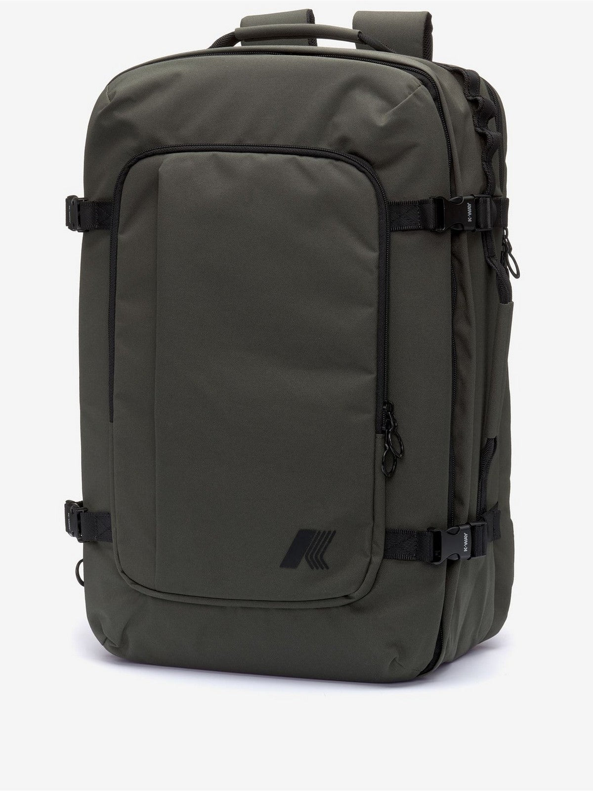 K-WAY Zaino Unisex adulto SALOME K5123WW WMR GREEN BLACKISH