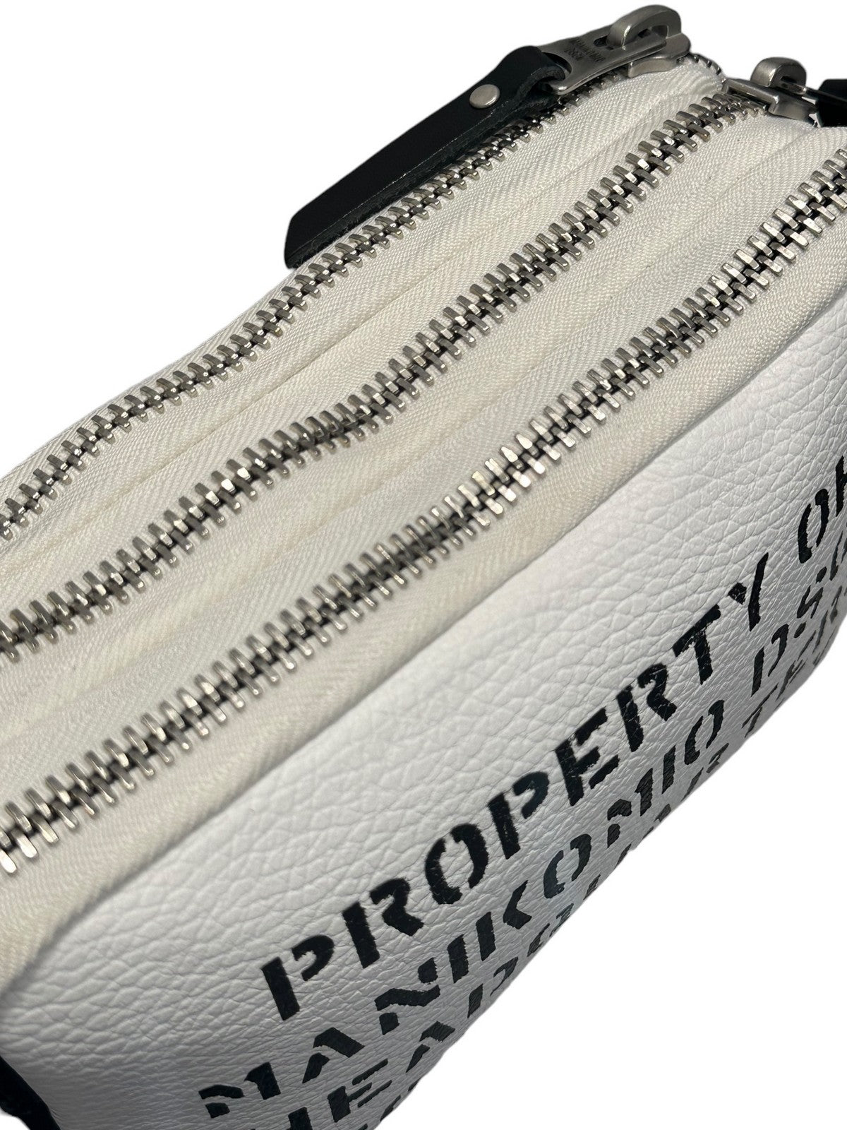 Manikomio DSGN Bag Bag Man Borbello Clutch PM02 White