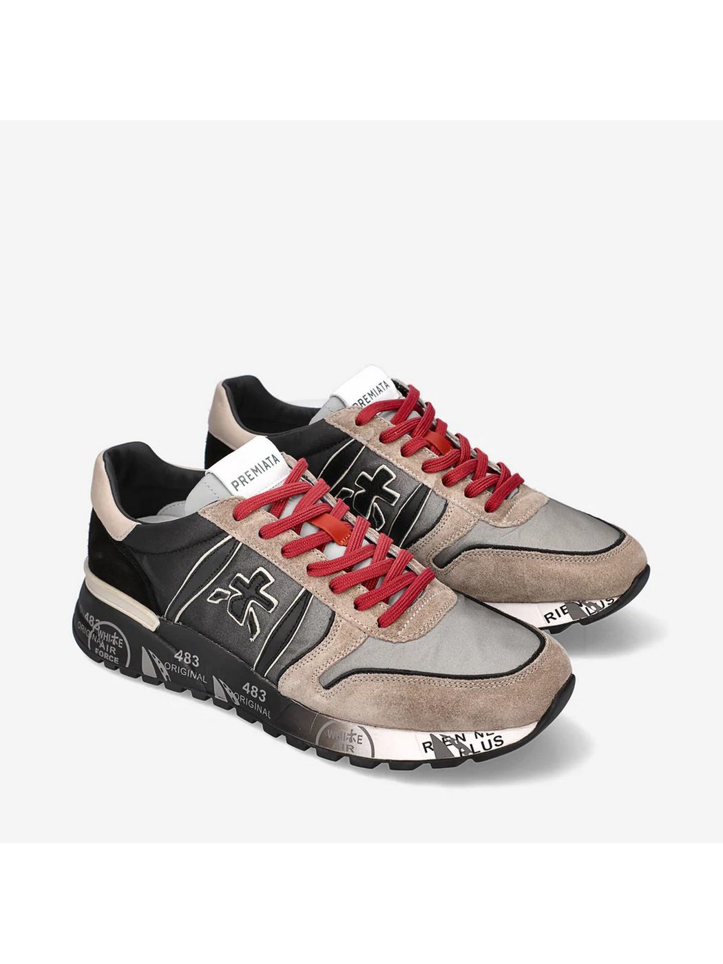 PREMIATA Baskets Homme LANDER VAR 5362 Gris