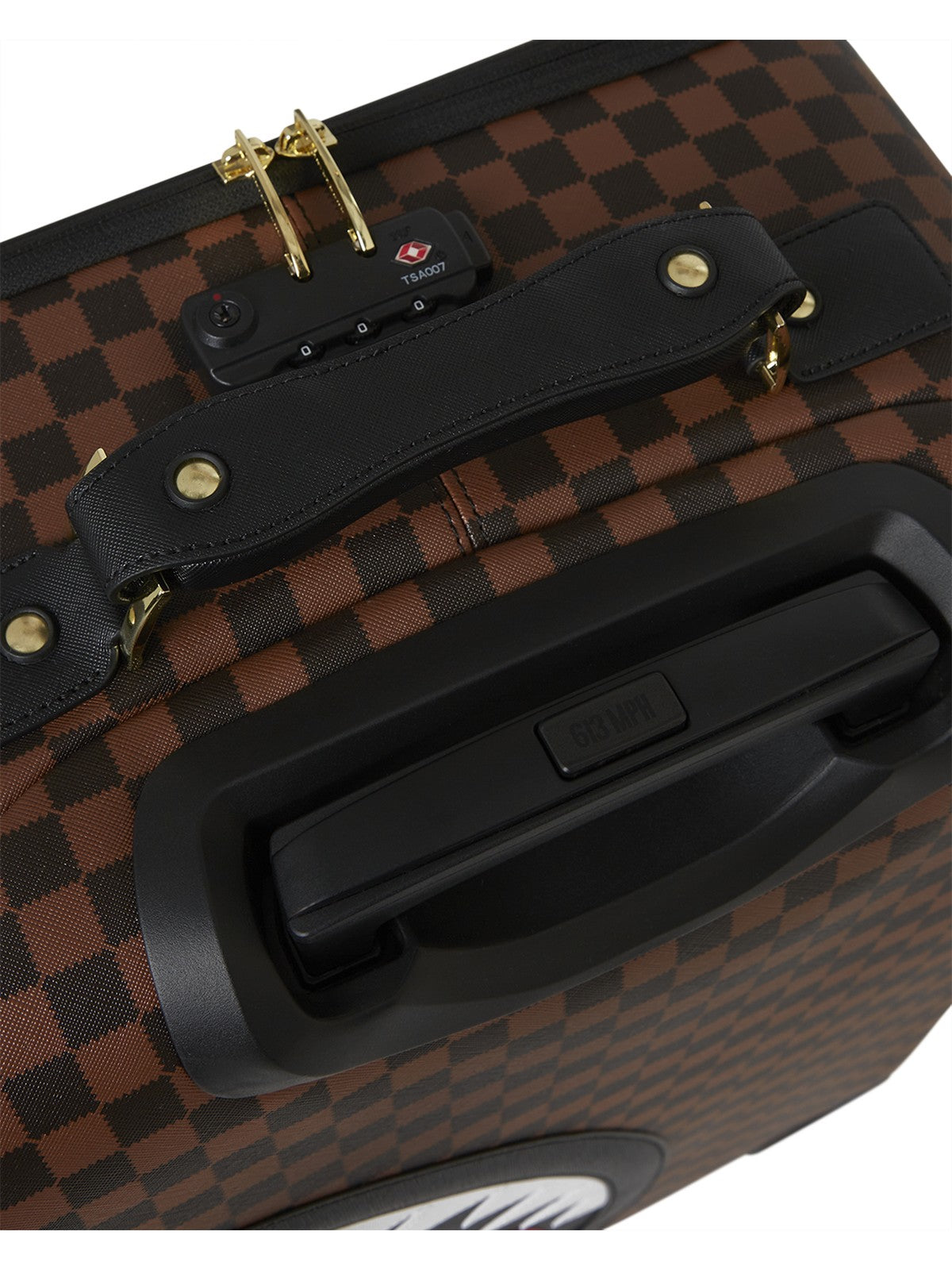 SPRAYGROUND Valigie e Trolley Uomo SAWTOOTH SHARKS IN PARIS CARRY-ON LUGGAGE 910CL270NSZ MARRONE